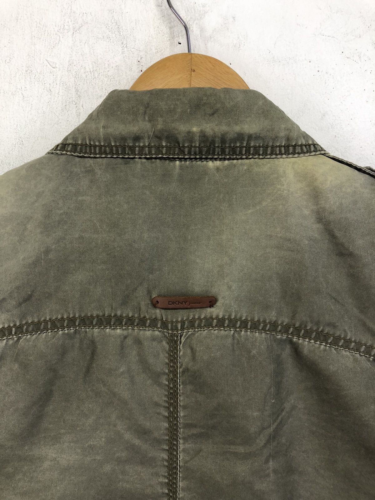 DKNY Vintage DKNY DONNA KARAN Faded Parka Long Jacket Size M / US 6-8 / IT 42-44 - 12 Thumbnail