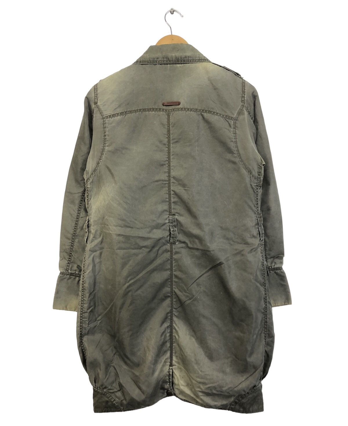 DKNY Vintage DKNY DONNA KARAN Faded Parka Long Jacket Size M / US 6-8 / IT 42-44 - 2 Thumbnail