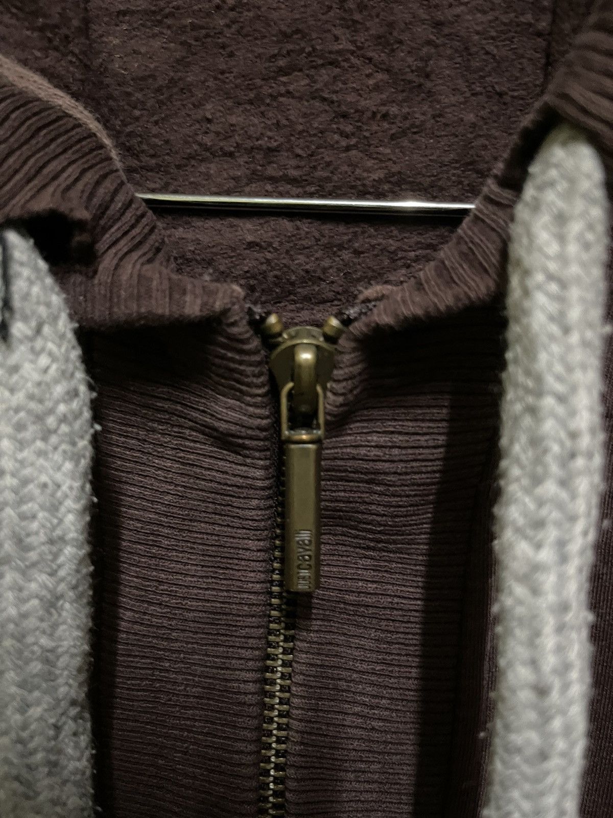 Just Cavalli × Roberto Cavalli Sweatshirt with Zipper Hoodie Size US L / EU 52-54 / 3 - 8 Thumbnail
