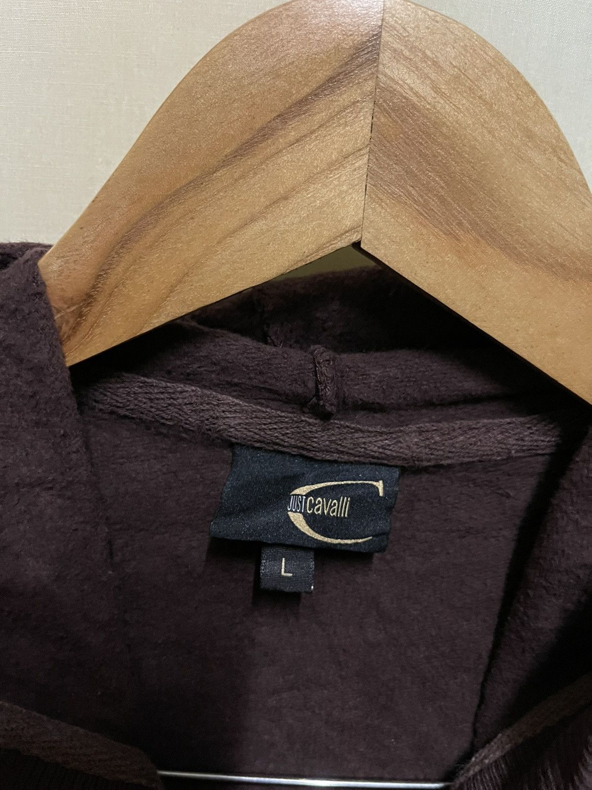 Just Cavalli × Roberto Cavalli Sweatshirt with Zipper Hoodie Size US L / EU 52-54 / 3 - 7 Thumbnail