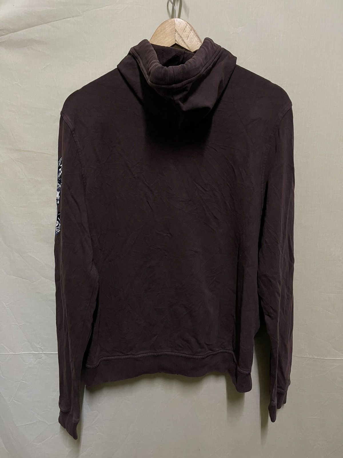 Just Cavalli × Roberto Cavalli Sweatshirt with Zipper Hoodie Size US L / EU 52-54 / 3 - 9 Thumbnail