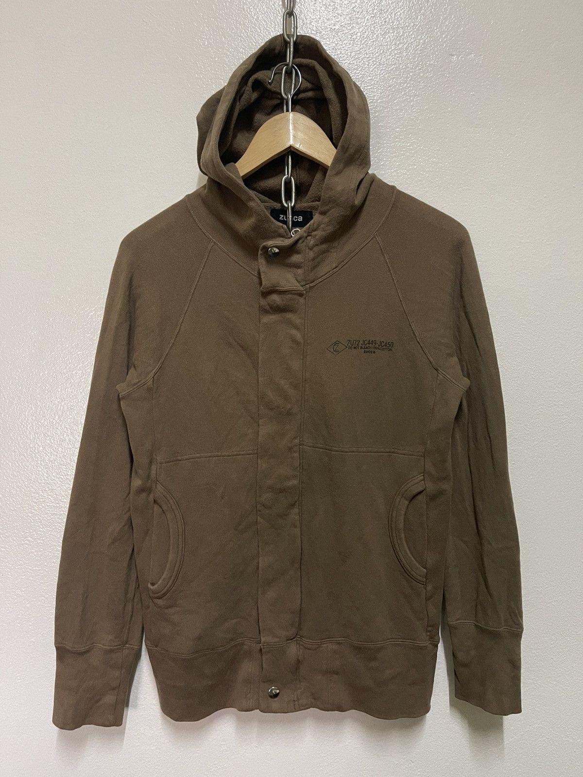CABANE de ZUCCa × Issey Miyake × Zucca Zucca Sweatshirt Hoodie Zipper Button Size US M / EU 48-50 / 2 - 1 Thumbnail