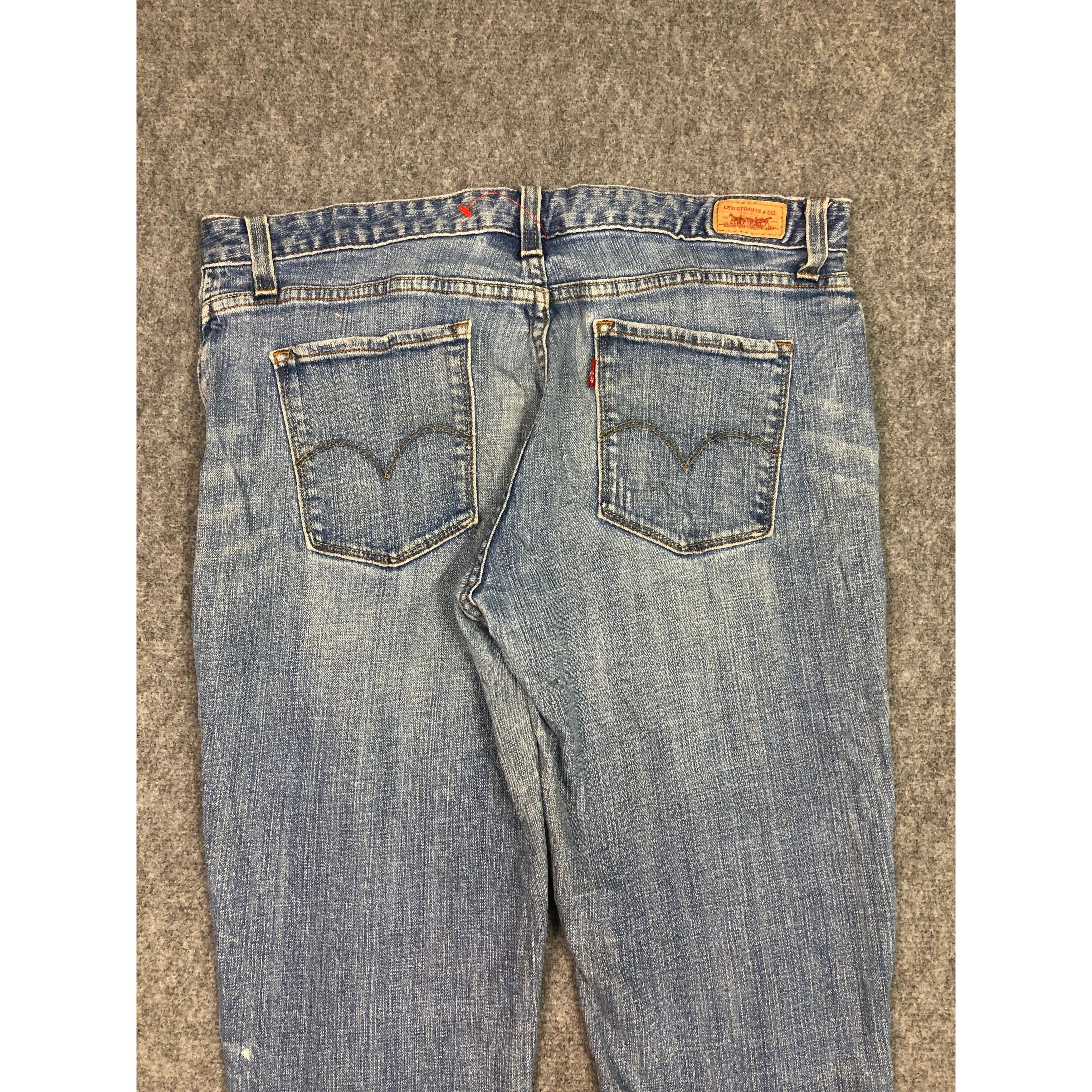 Levi's Vintage Distressed Levis 552 Blue Denim DP0240 Size US 34 / EU 50 - 4 Thumbnail