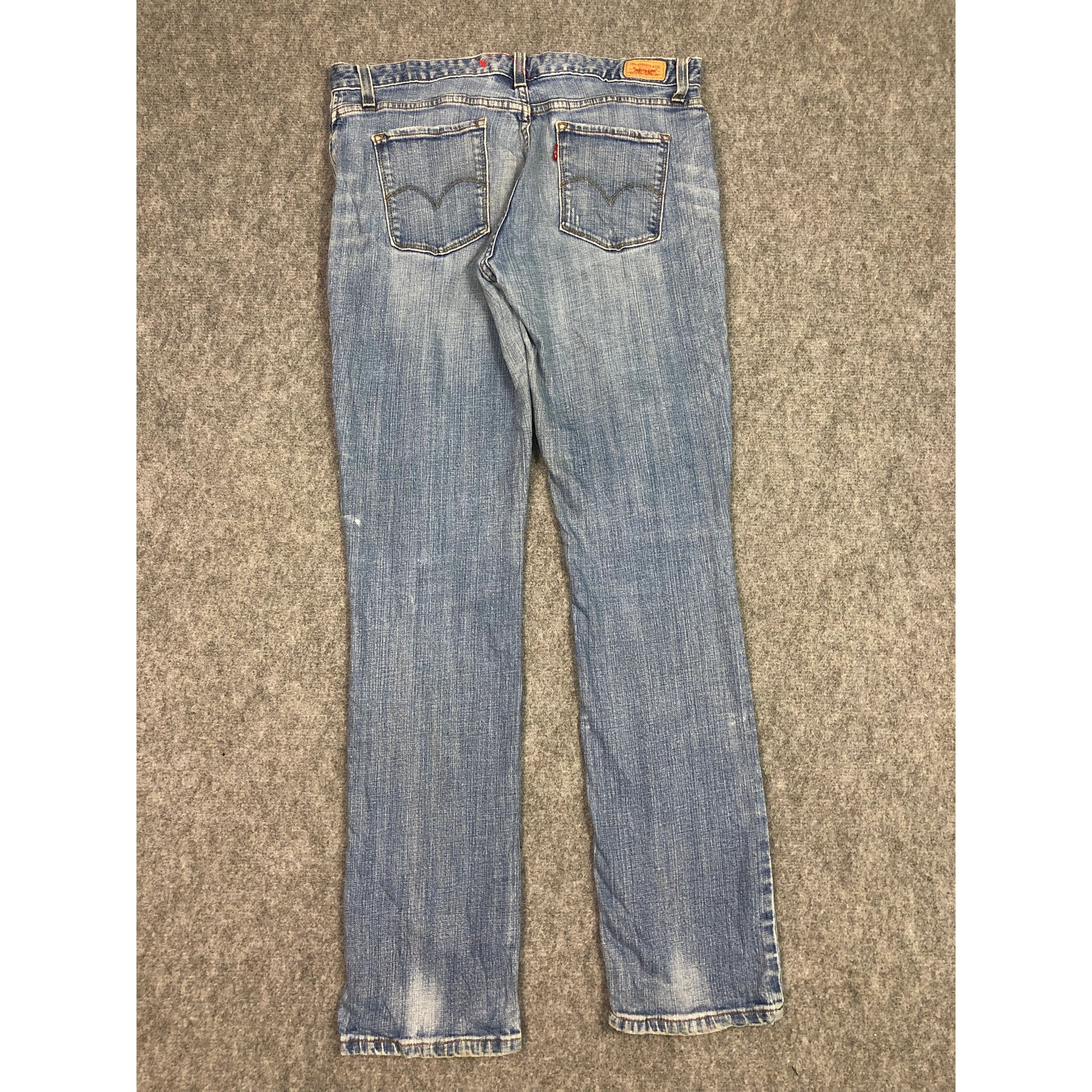 Levi's Vintage Distressed Levis 552 Blue Denim DP0240 Size US 34 / EU 50 - 2 Thumbnail