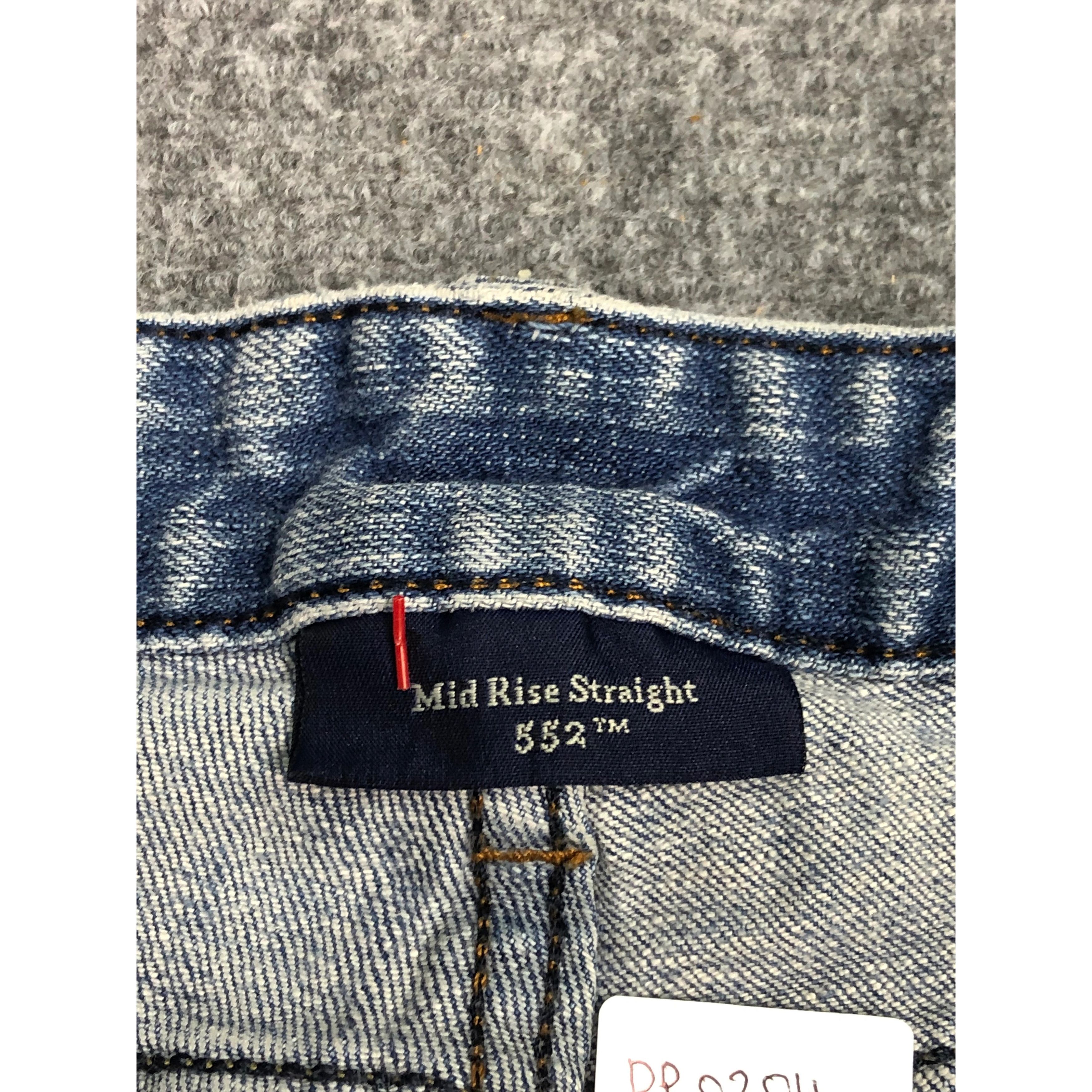 Levi's Vintage Distressed Levis 552 Blue Denim DP0240 Size US 34 / EU 50 - 6 Thumbnail