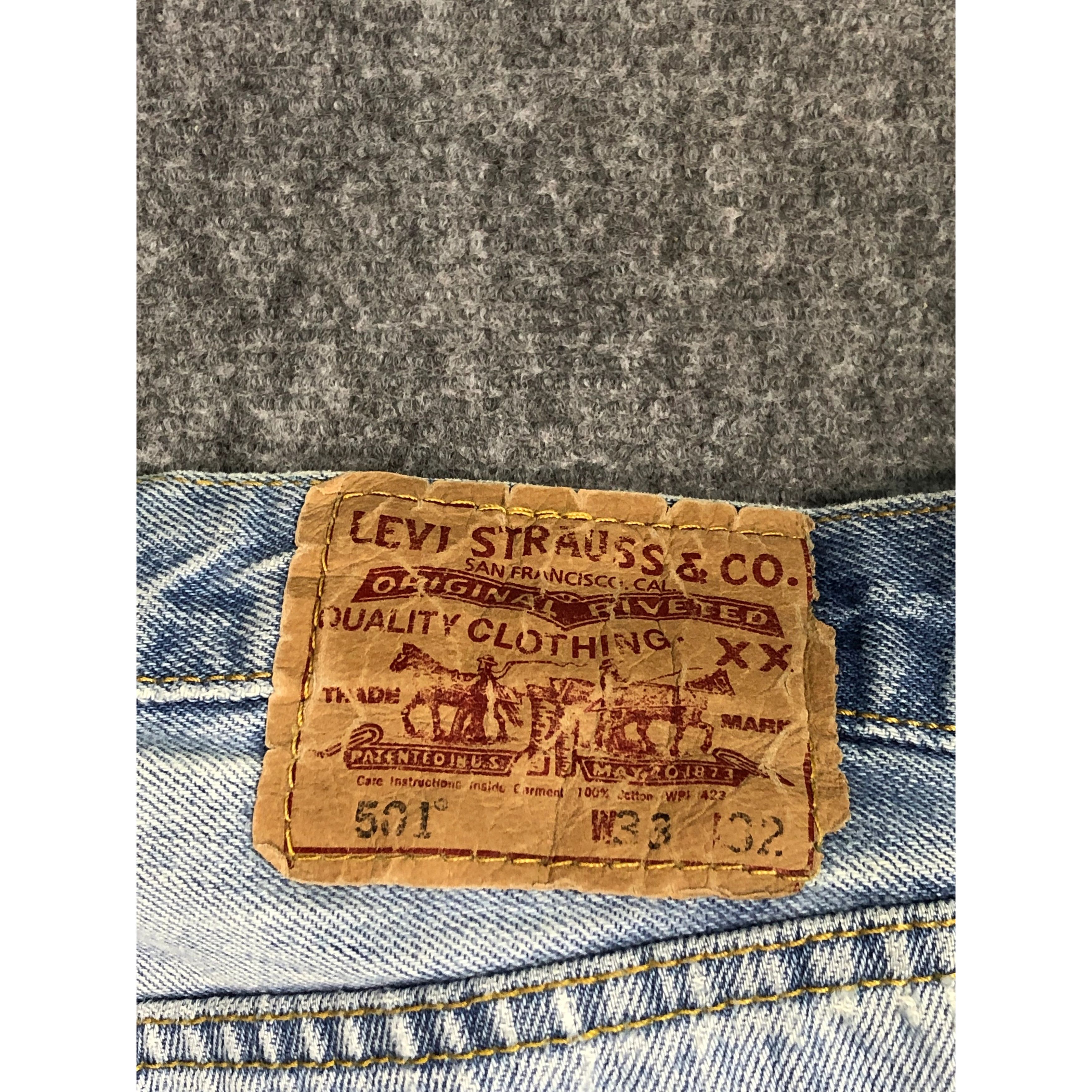 Levi's Vintage Levis 501 Faded Denim Pant DP0132 Size US 34 / EU 50 - 5 Thumbnail