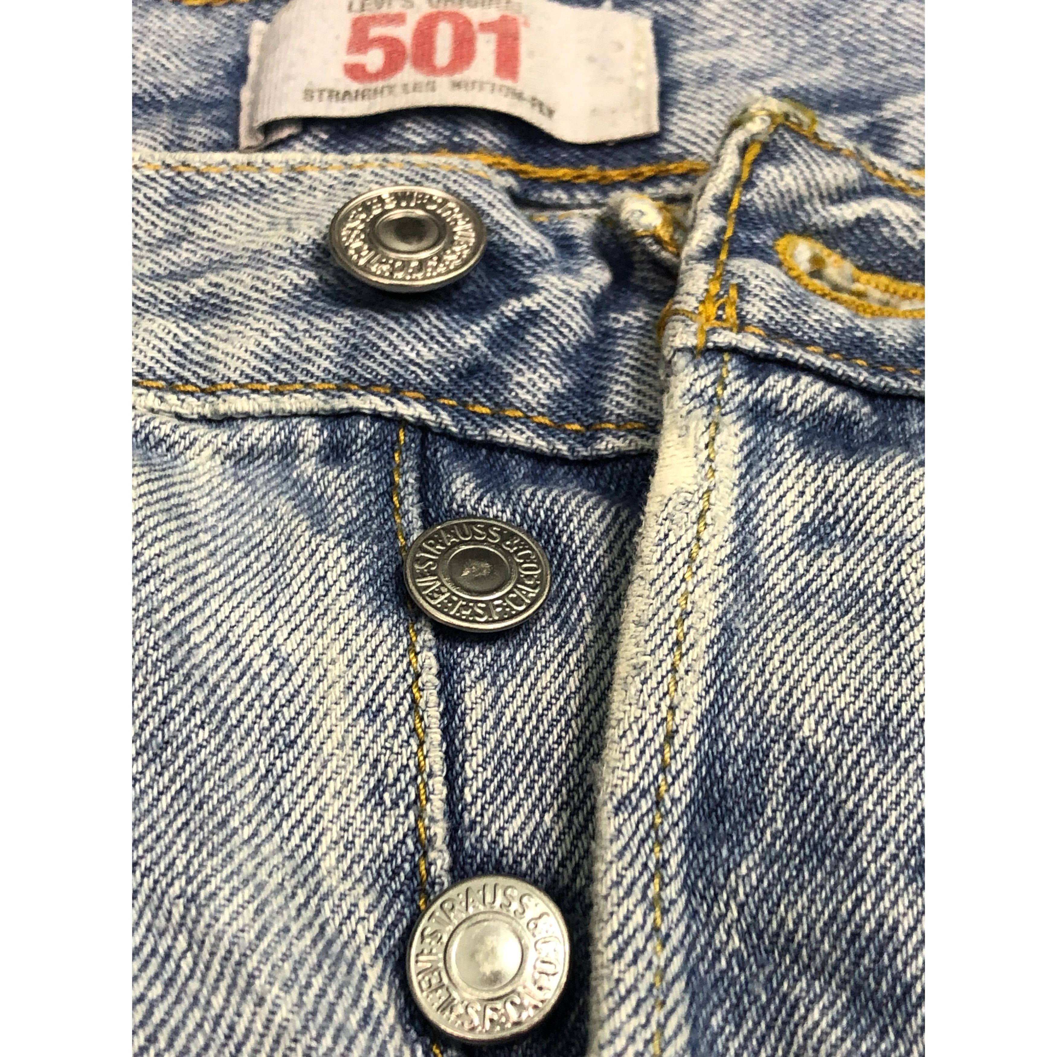 Levi's Vintage Levis 501 Faded Denim Pant DP0132 Size US 34 / EU 50 - 6 Thumbnail