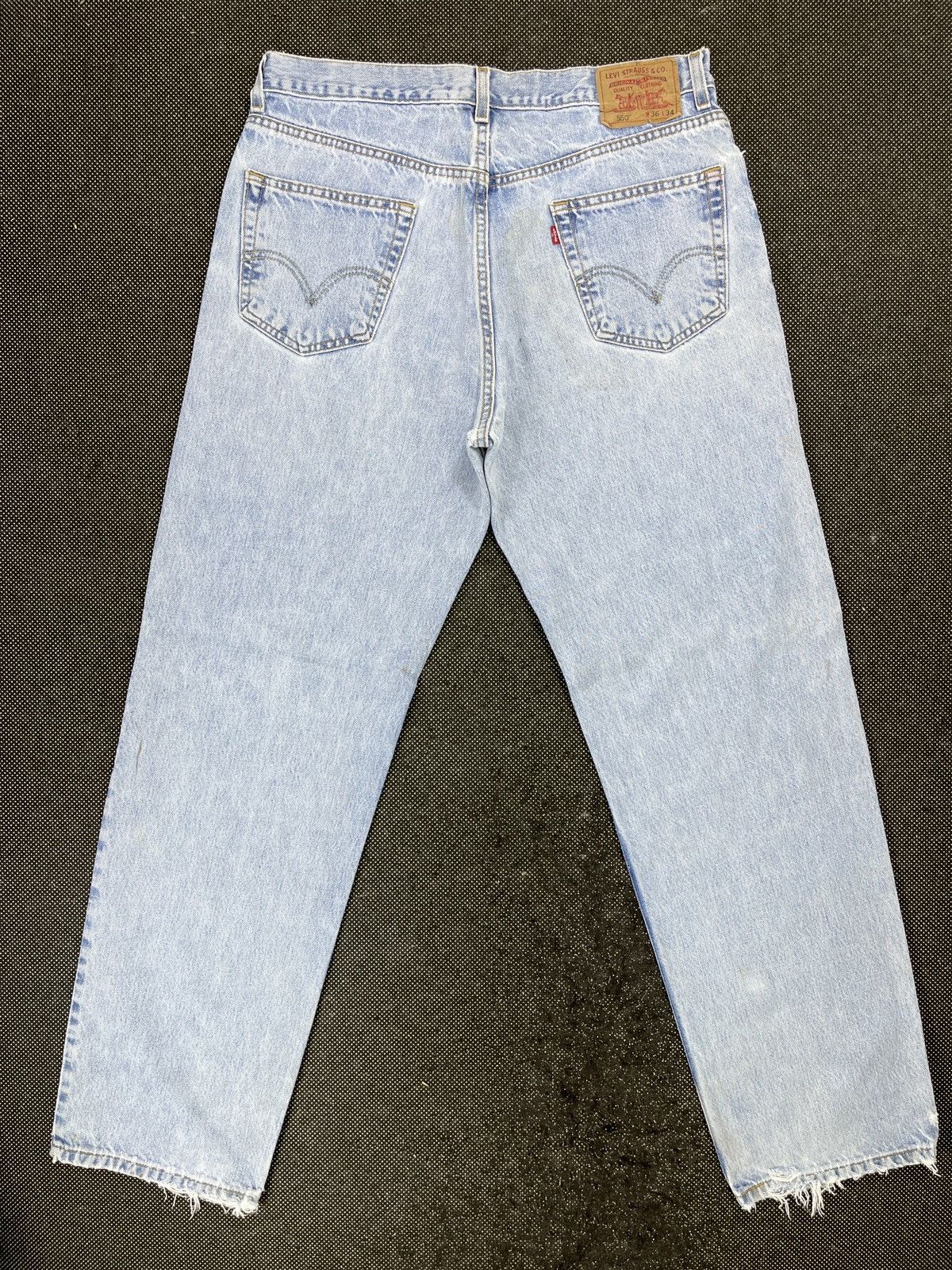 Levi's Vintage Levis 550 Light Wash Jeans - J470 Size US 36 / EU 52 - 2 Thumbnail