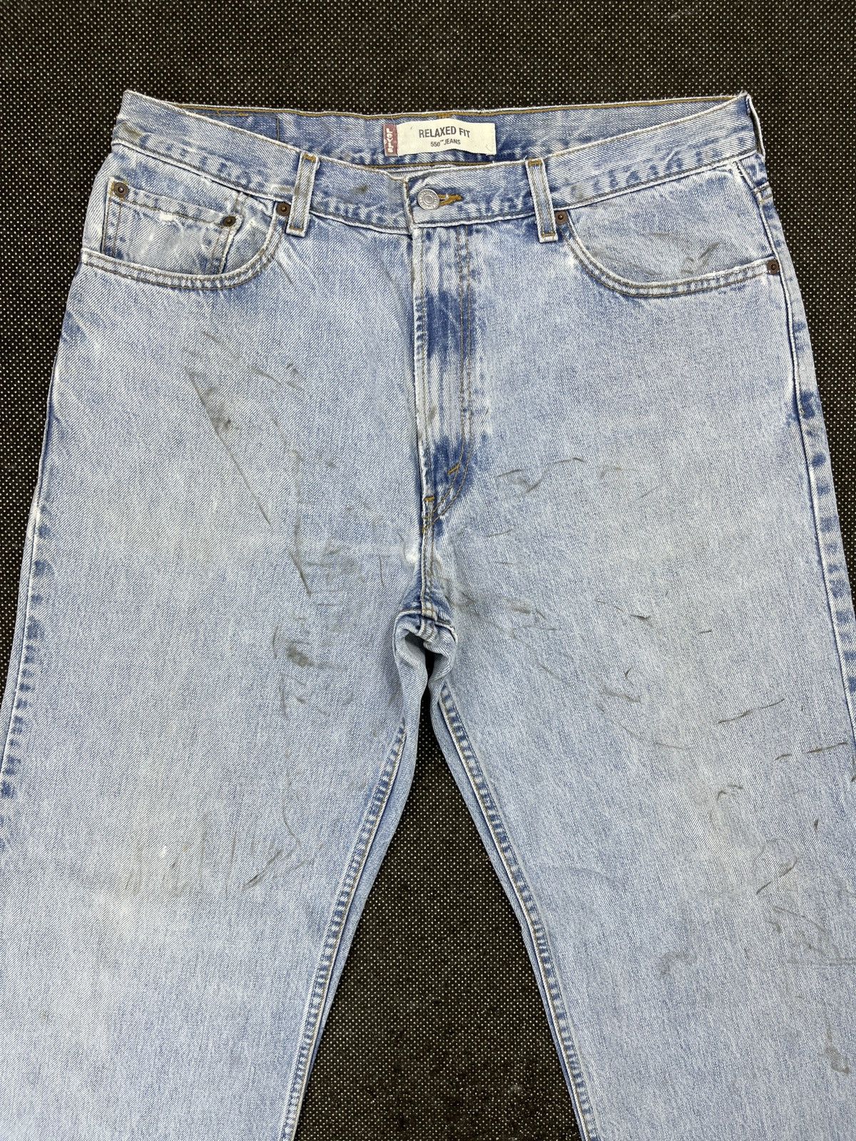 Levi's Vintage Levis 550 Light Wash Jeans - J470 Size US 36 / EU 52 - 3 Thumbnail
