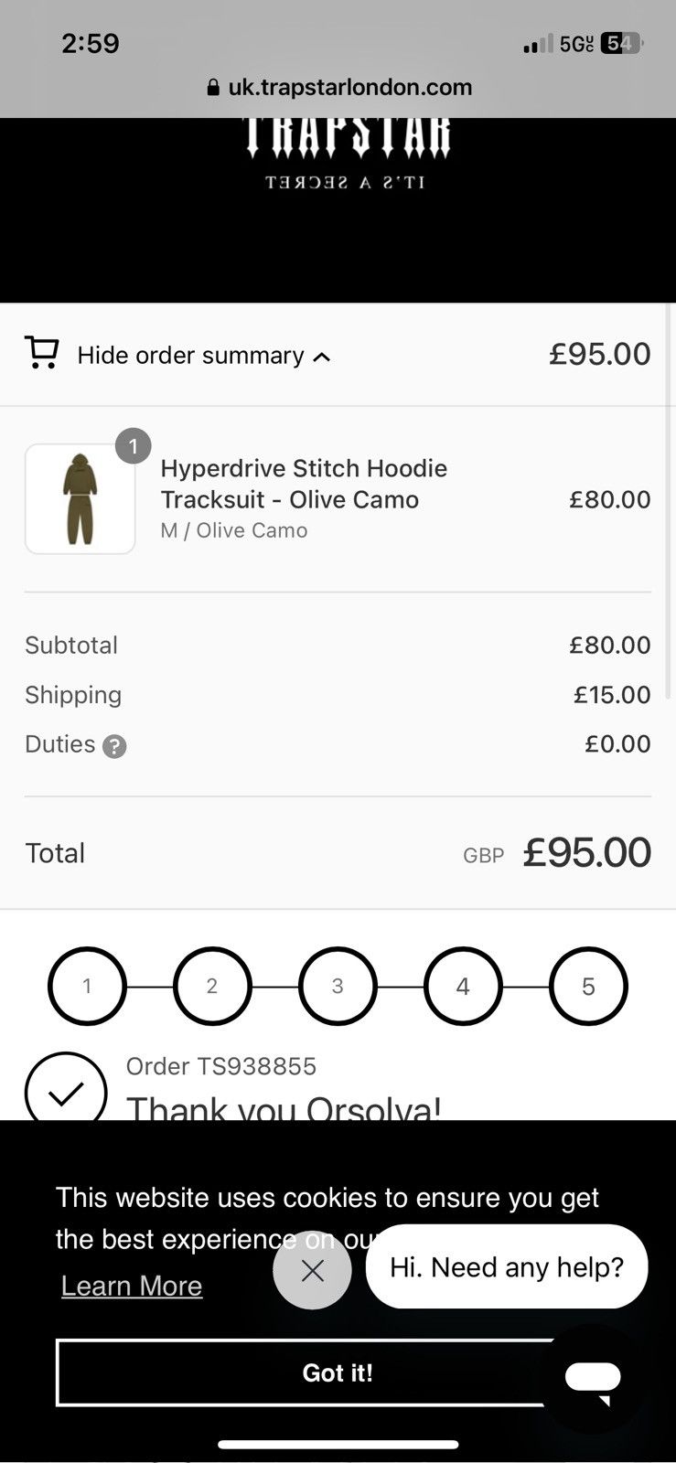 Trapstar London Trapstar Hyperdrive Joggers Size US 30 / EU 46 - 3 Thumbnail