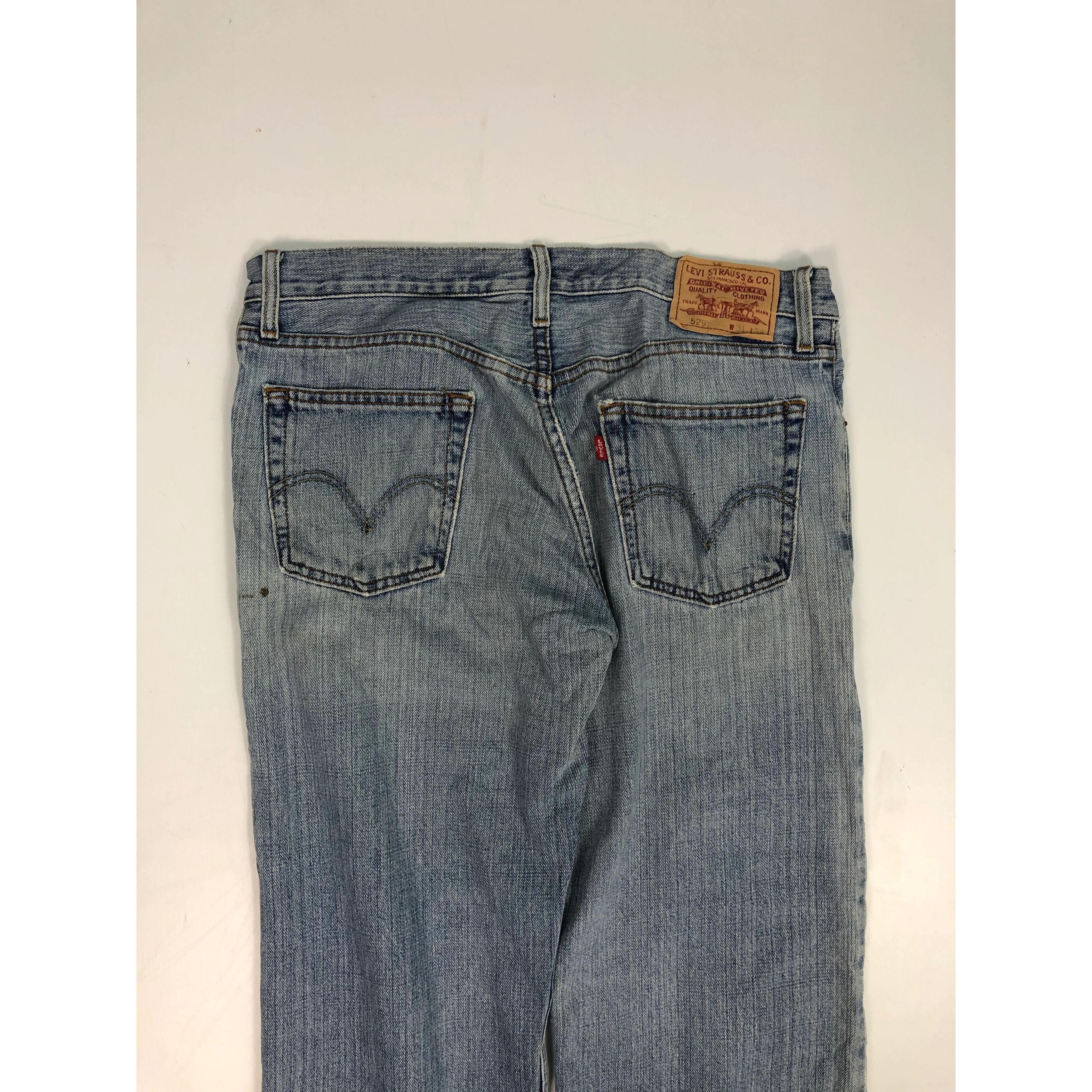 Levi's × Vintage Vintage Levis 529 Jeans Faded DP0034 Size US 34 / EU 50 - 4 Thumbnail