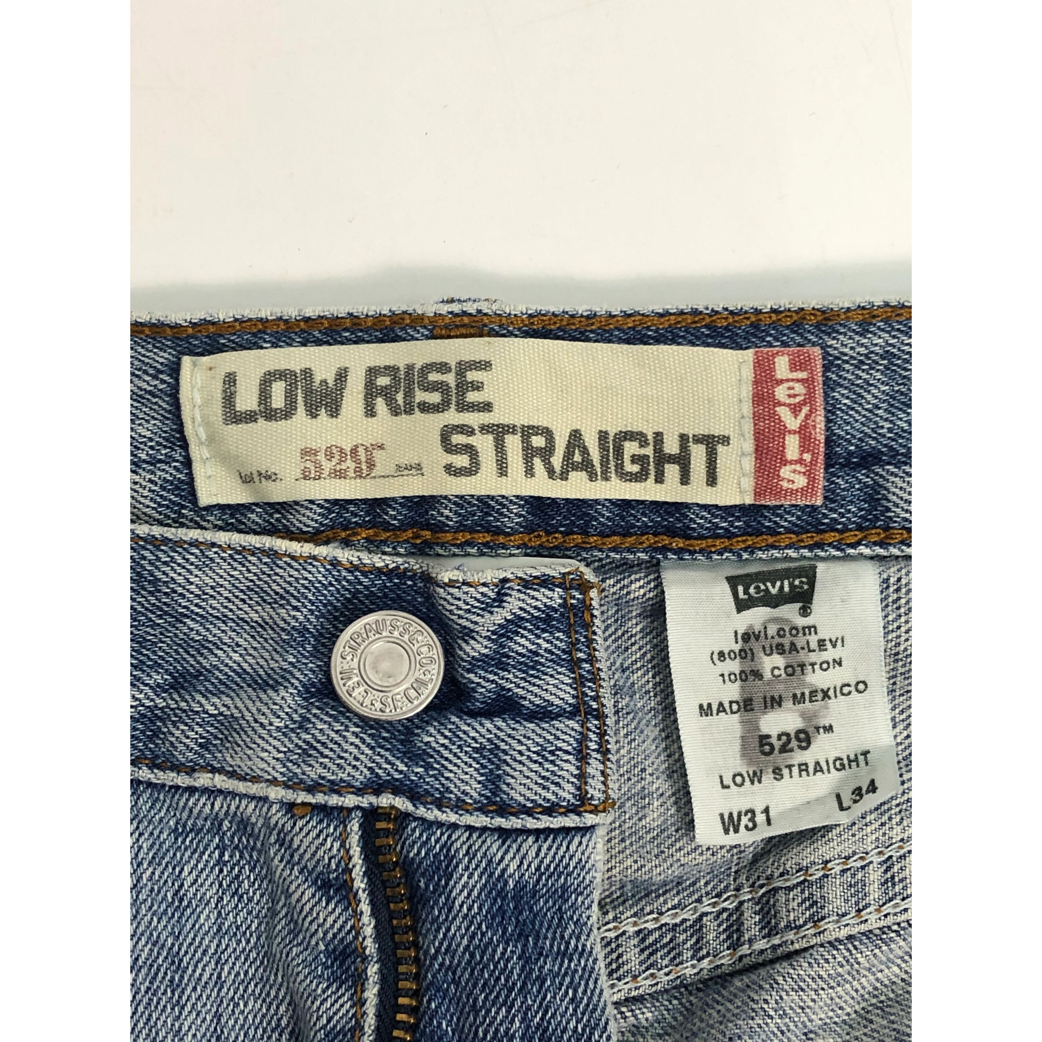 Levi's × Vintage Vintage Levis 529 Jeans Faded DP0034 Size US 34 / EU 50 - 5 Thumbnail