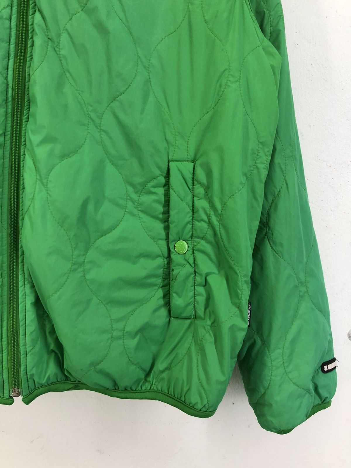 Undefeated Undefeated Faded Green Quilted Jacket Size US L / EU 52-54 / 3 - 9 Thumbnail