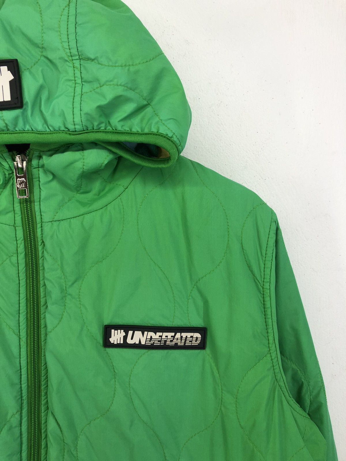 Undefeated Undefeated Faded Green Quilted Jacket Size US L / EU 52-54 / 3 - 5 Thumbnail