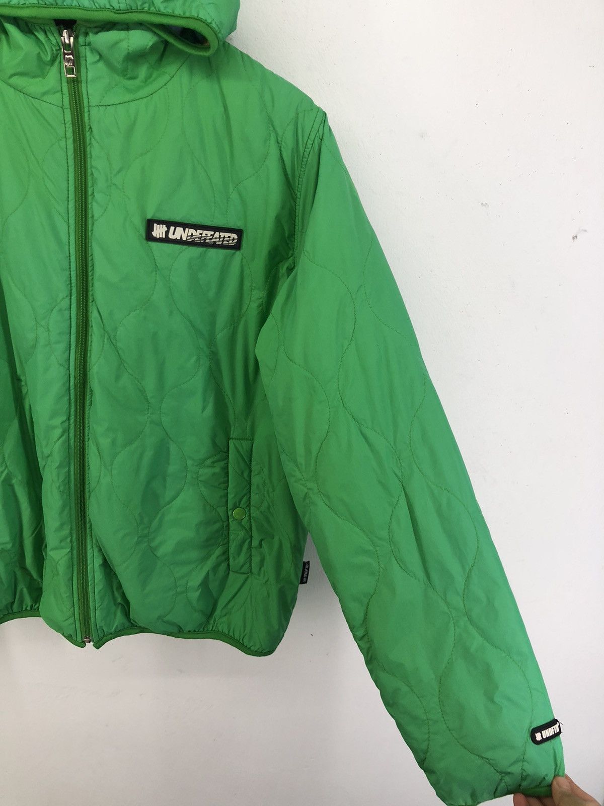 Undefeated Undefeated Faded Green Quilted Jacket Size US L / EU 52-54 / 3 - 10 Thumbnail