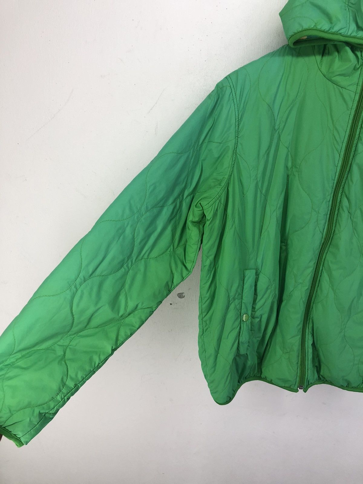 Undefeated Undefeated Faded Green Quilted Jacket Size US L / EU 52-54 / 3 - 11 Thumbnail