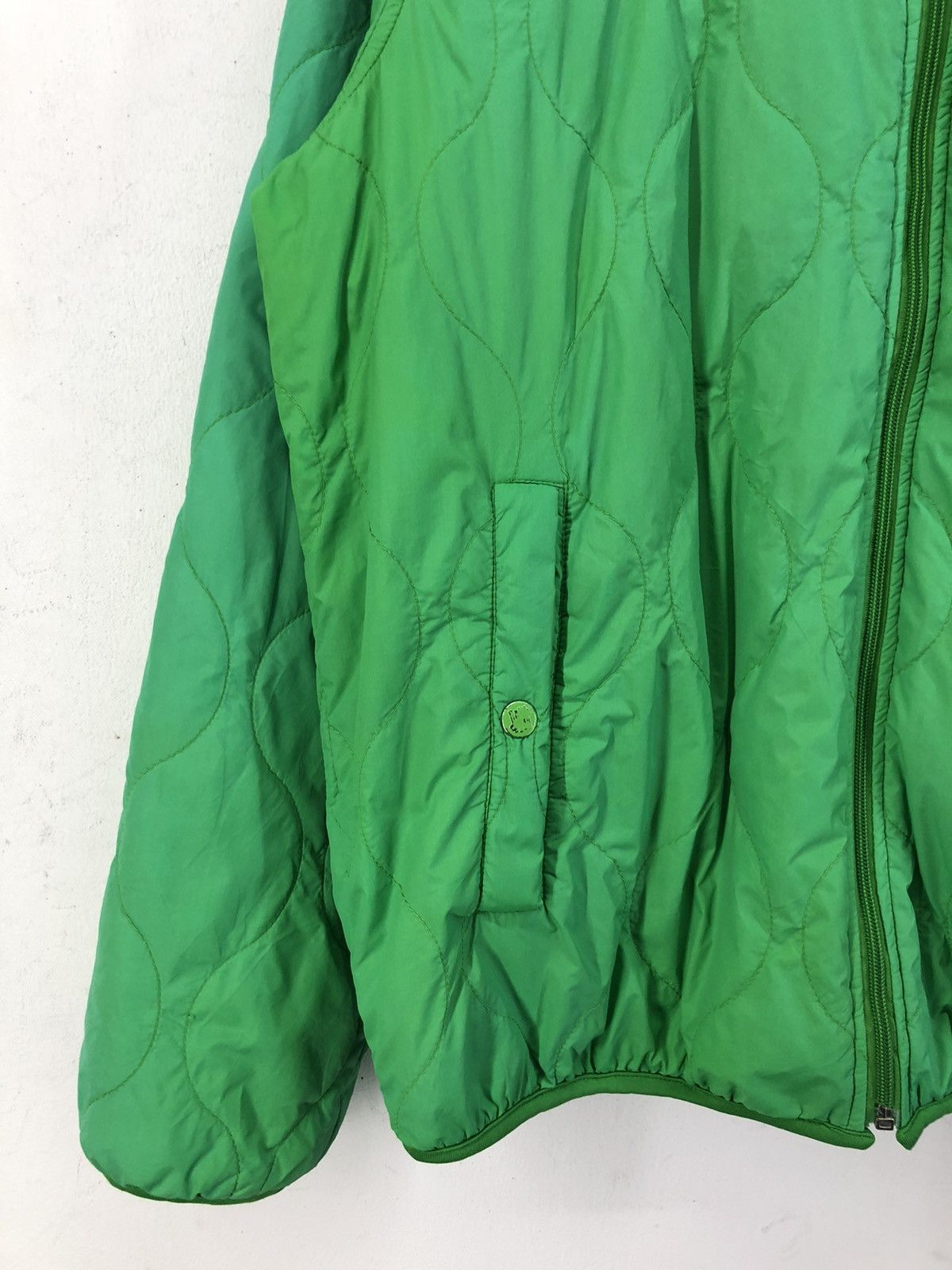 Undefeated Undefeated Faded Green Quilted Jacket Size US L / EU 52-54 / 3 - 8 Thumbnail