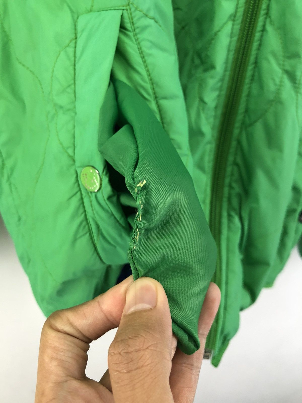 Undefeated Undefeated Faded Green Quilted Jacket Size US L / EU 52-54 / 3 - 21 Thumbnail