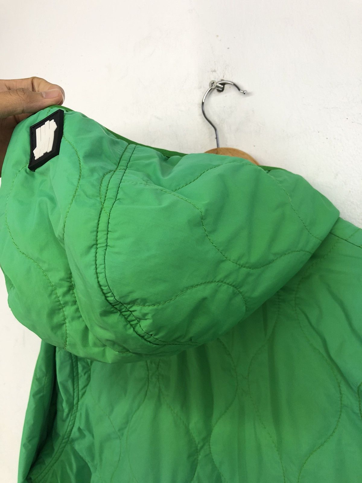 Undefeated Undefeated Faded Green Quilted Jacket Size US L / EU 52-54 / 3 - 7 Thumbnail