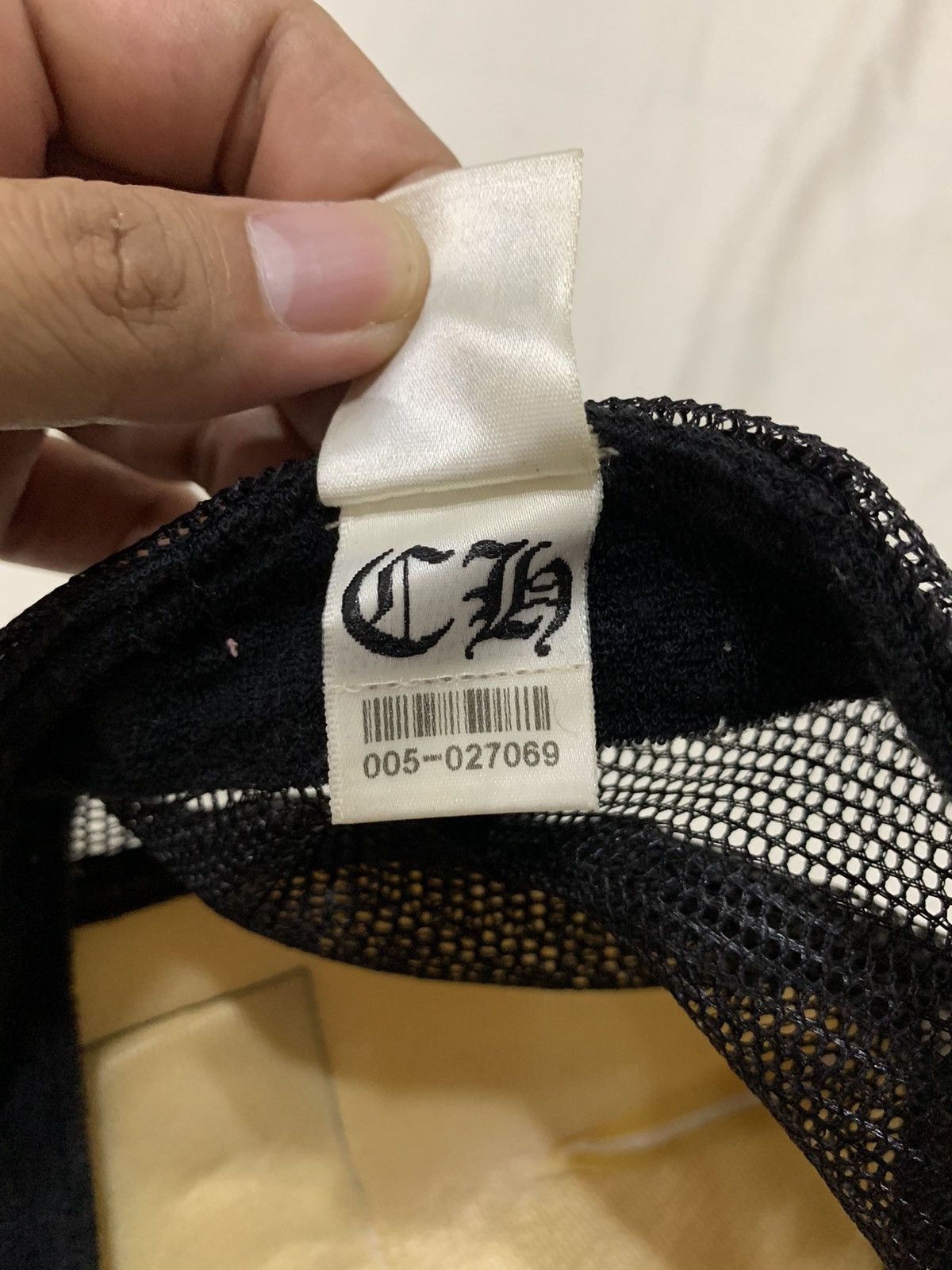 Chrome Hearts × Otto × Vintage VINTAGE CHROME HEARTS FUCK TRUCKER CAP HAT Size ONE SIZE - 11 Thumbnail