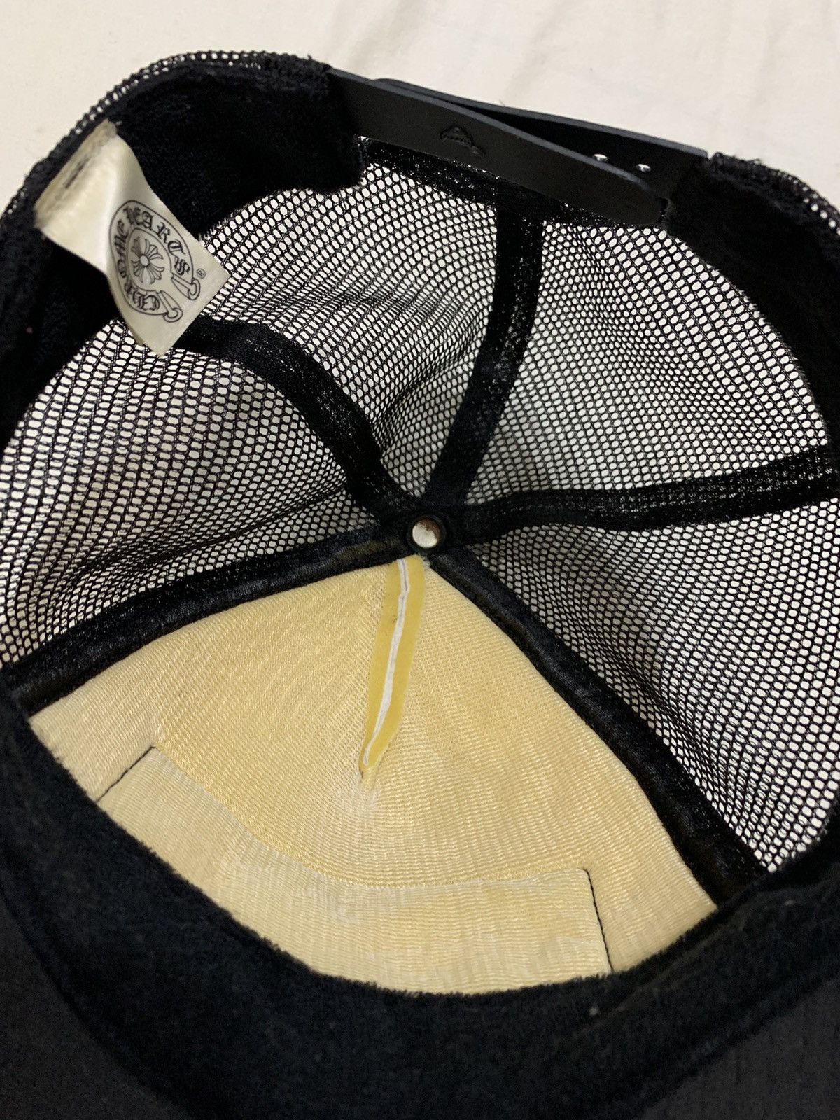 Chrome Hearts × Otto × Vintage VINTAGE CHROME HEARTS FUCK TRUCKER CAP HAT Size ONE SIZE - 13 Thumbnail