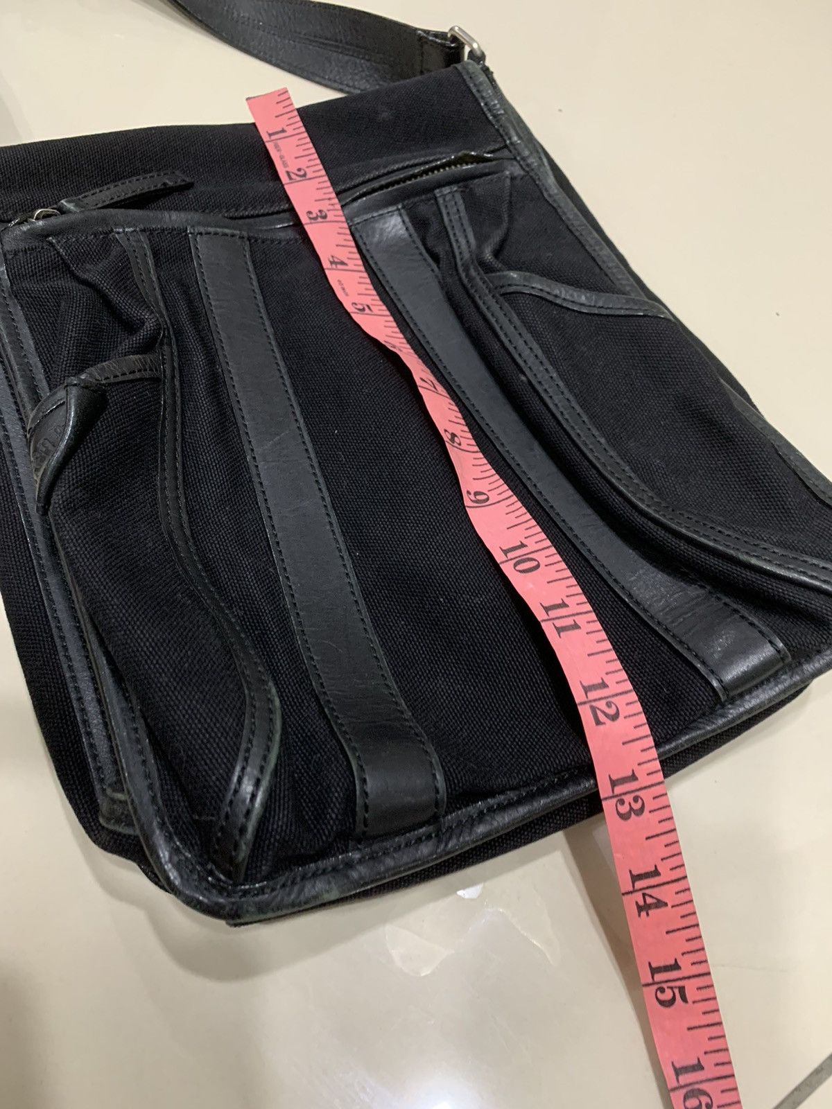 Jean Paul Gaultier CLASSIC DENIM JEAN PAUL GAULTIER JPG ADJUSTABLE SLING BAG Size ONE SIZE - 10 Thumbnail