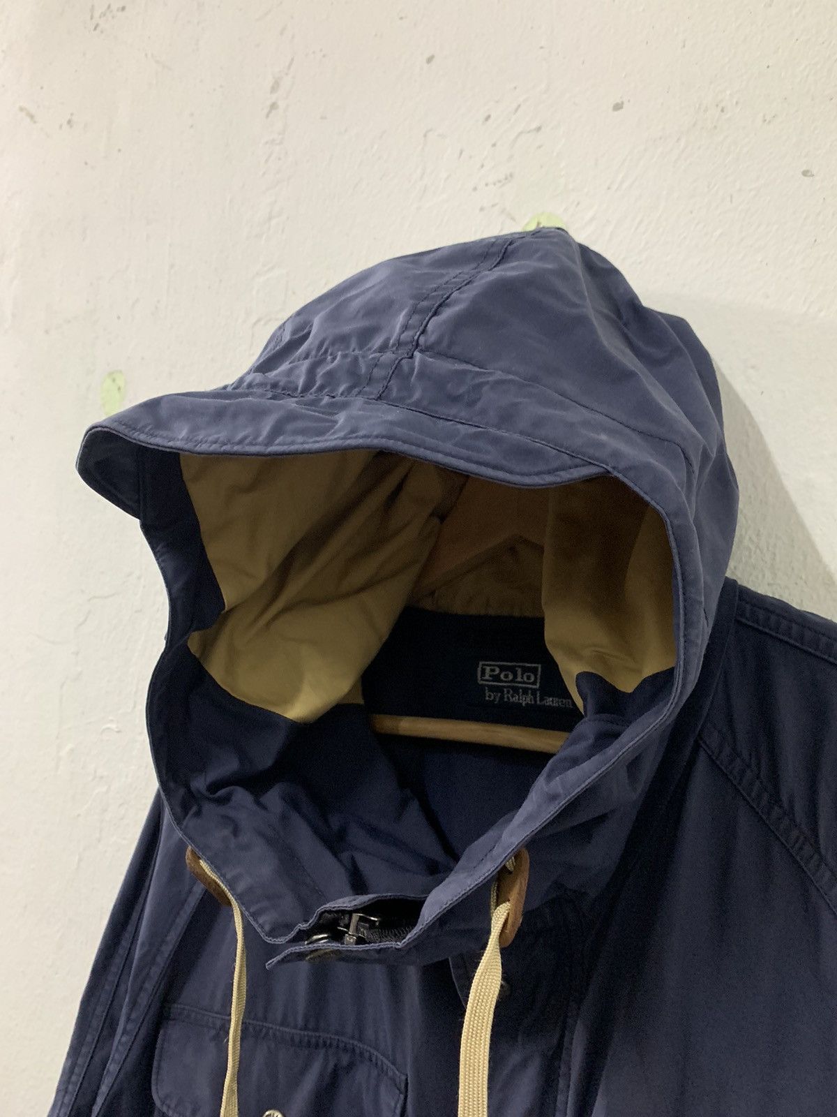 Polo Ralph Lauren Ralph Lauren Windbreaker Hoodie Faded Distressed Size US L / EU 52-54 / 3 - 3 Thumbnail