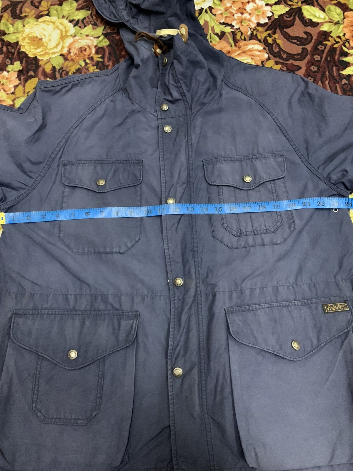 Polo Ralph Lauren Ralph Lauren Windbreaker Hoodie Faded Distressed Size US L / EU 52-54 / 3 - 13 Thumbnail