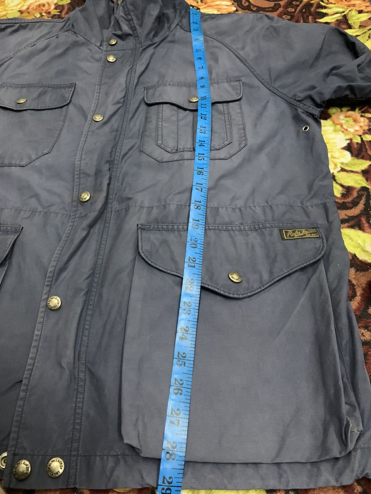 Polo Ralph Lauren Ralph Lauren Windbreaker Hoodie Faded Distressed Size US L / EU 52-54 / 3 - 14 Thumbnail