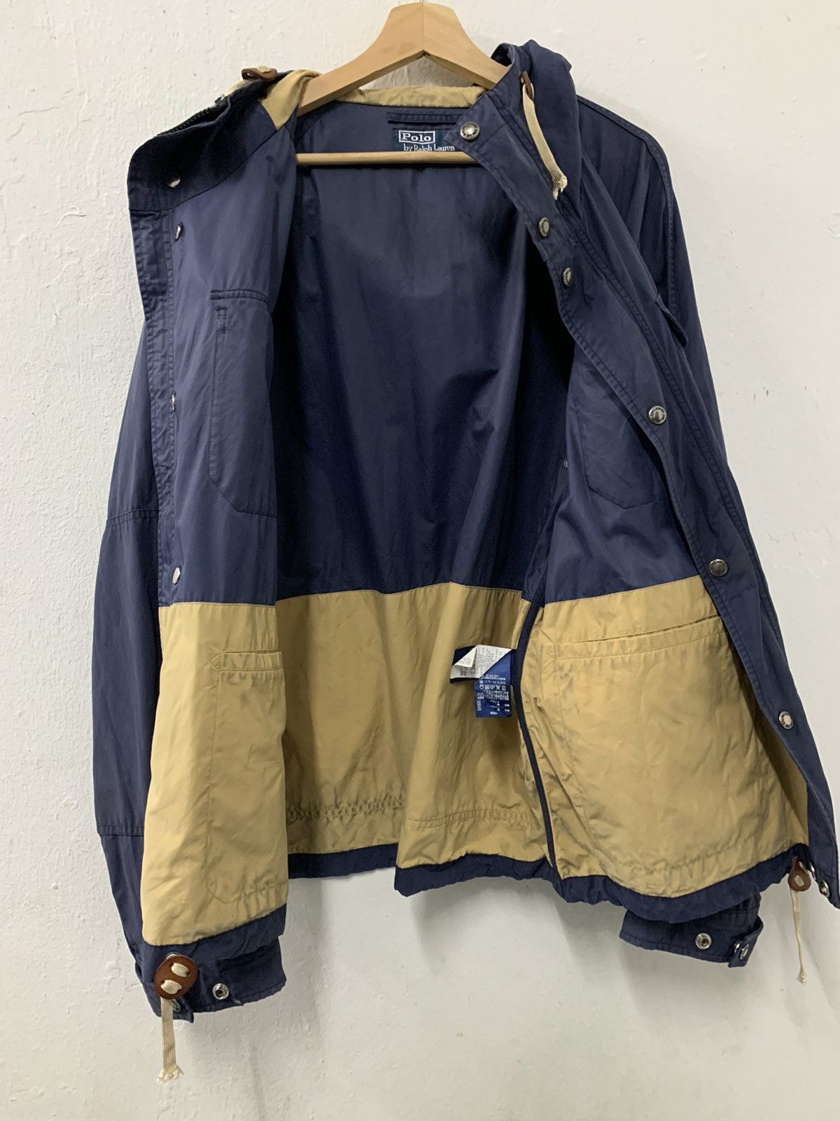 Polo Ralph Lauren Ralph Lauren Windbreaker Hoodie Faded Distressed Size US L / EU 52-54 / 3 - 6 Thumbnail