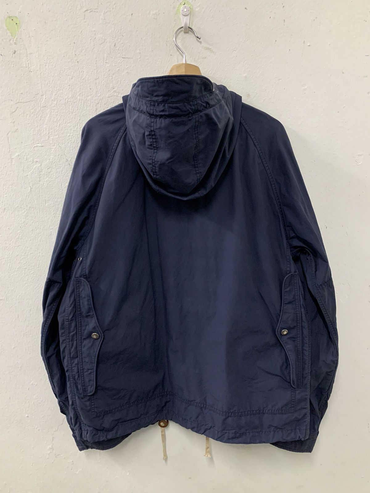 Polo Ralph Lauren Ralph Lauren Windbreaker Hoodie Faded Distressed Size US L / EU 52-54 / 3 - 2 Thumbnail