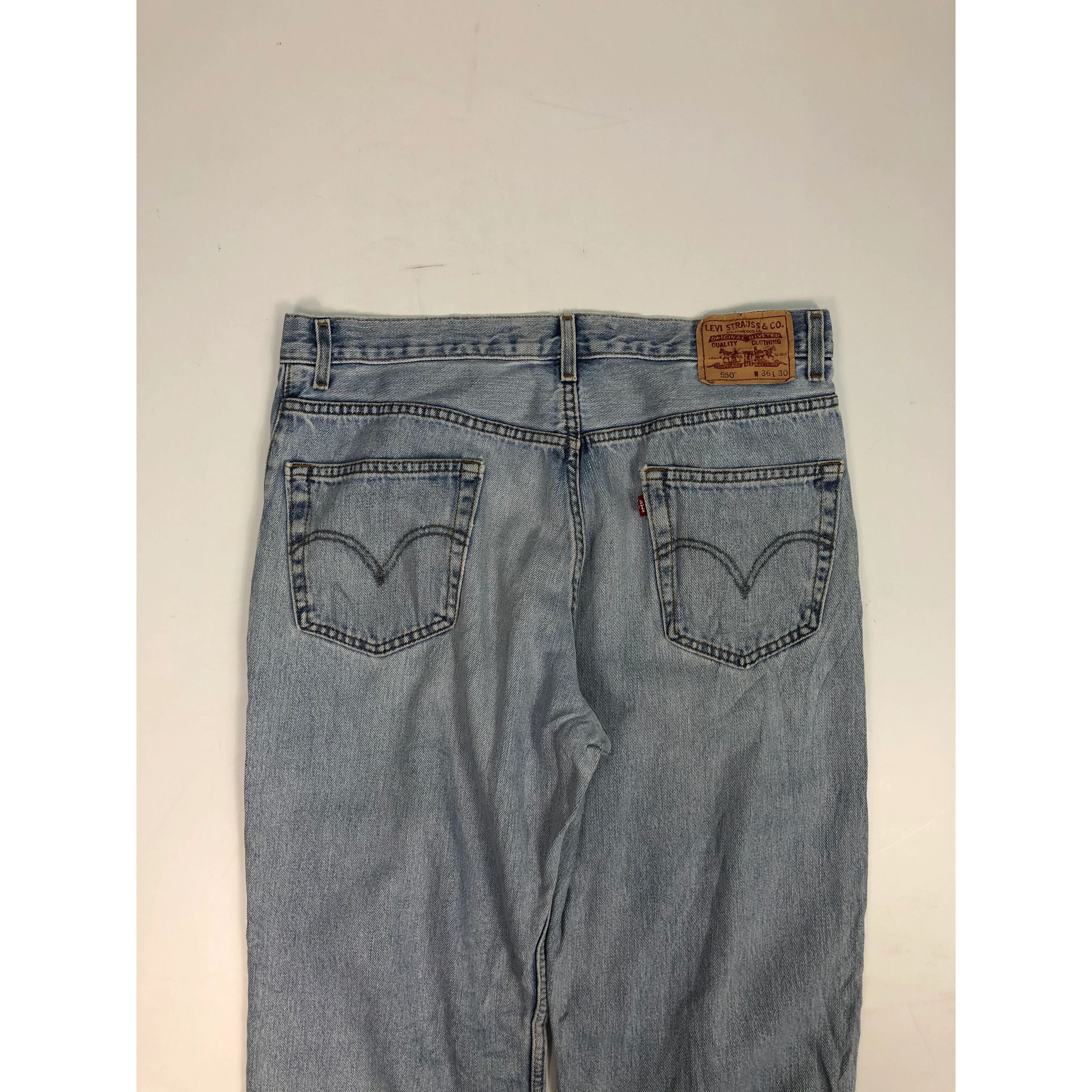 Levi's × Vintage Vintage Levis 550 Denim Pant DP0031 Size US 34 / EU 50 - 4 Thumbnail