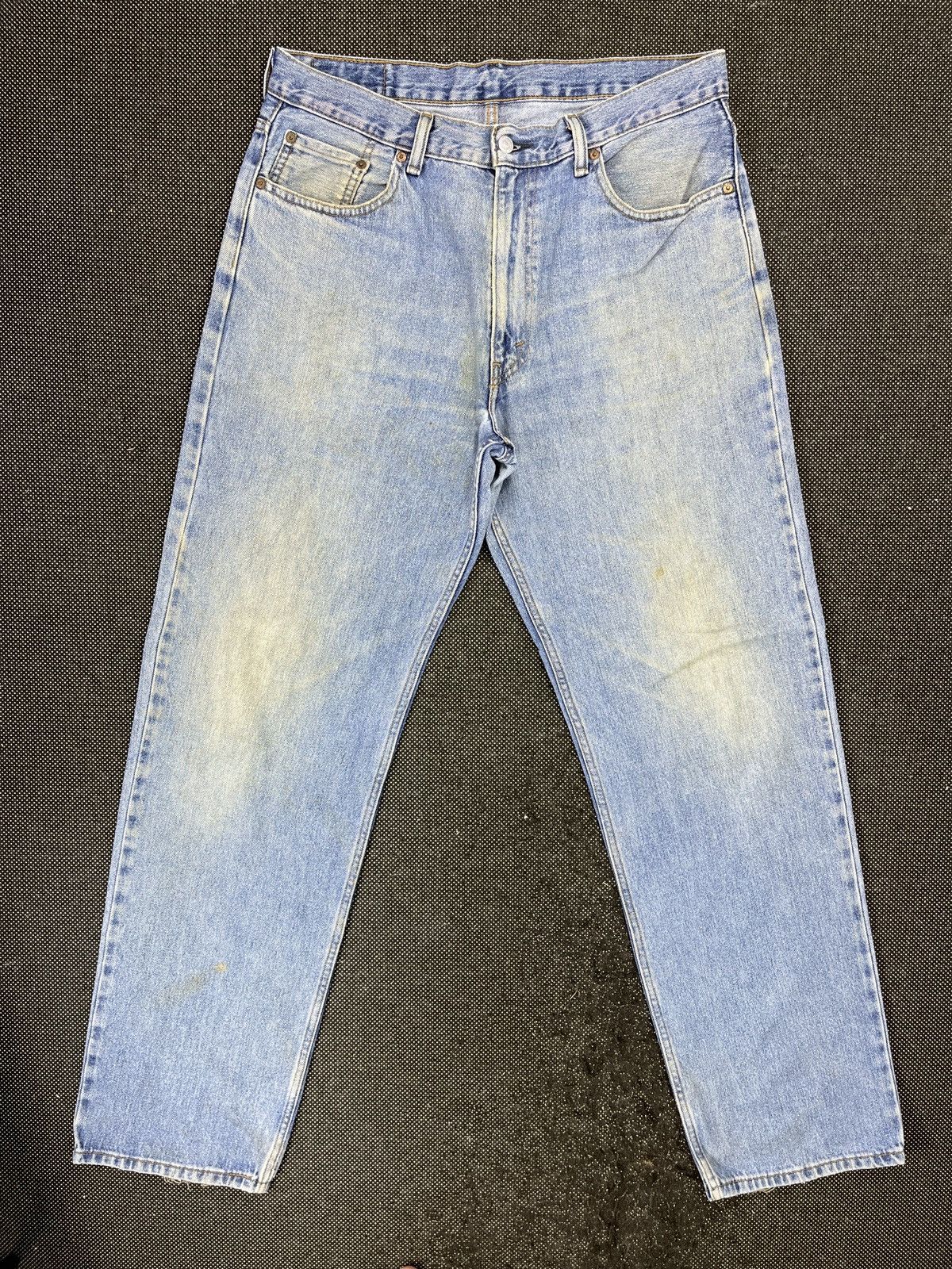 image of Levis 550 Sun Faded Jeans - J454 in Blue, Men's (Size 37)
