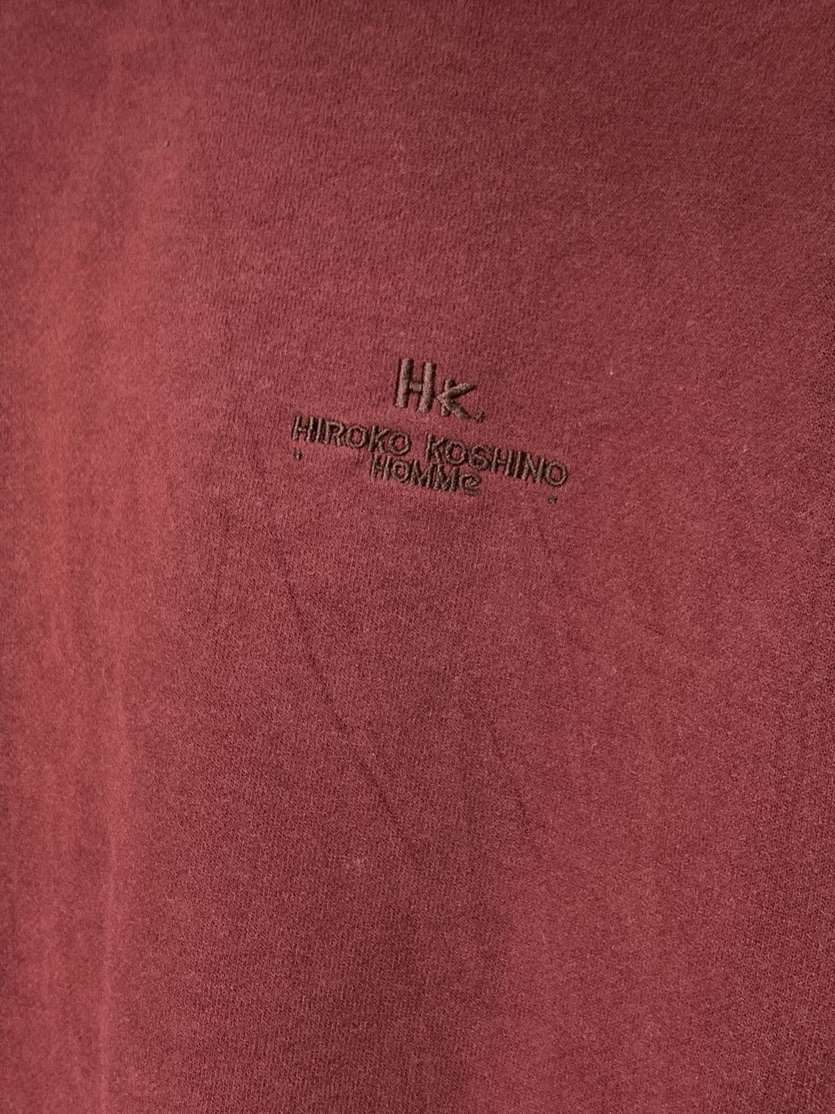 Hiroko Koshino Homme Hiroko Koshino Homme Embroidered Crewneck Size US M / EU 48-50 / 2 - 6 Thumbnail