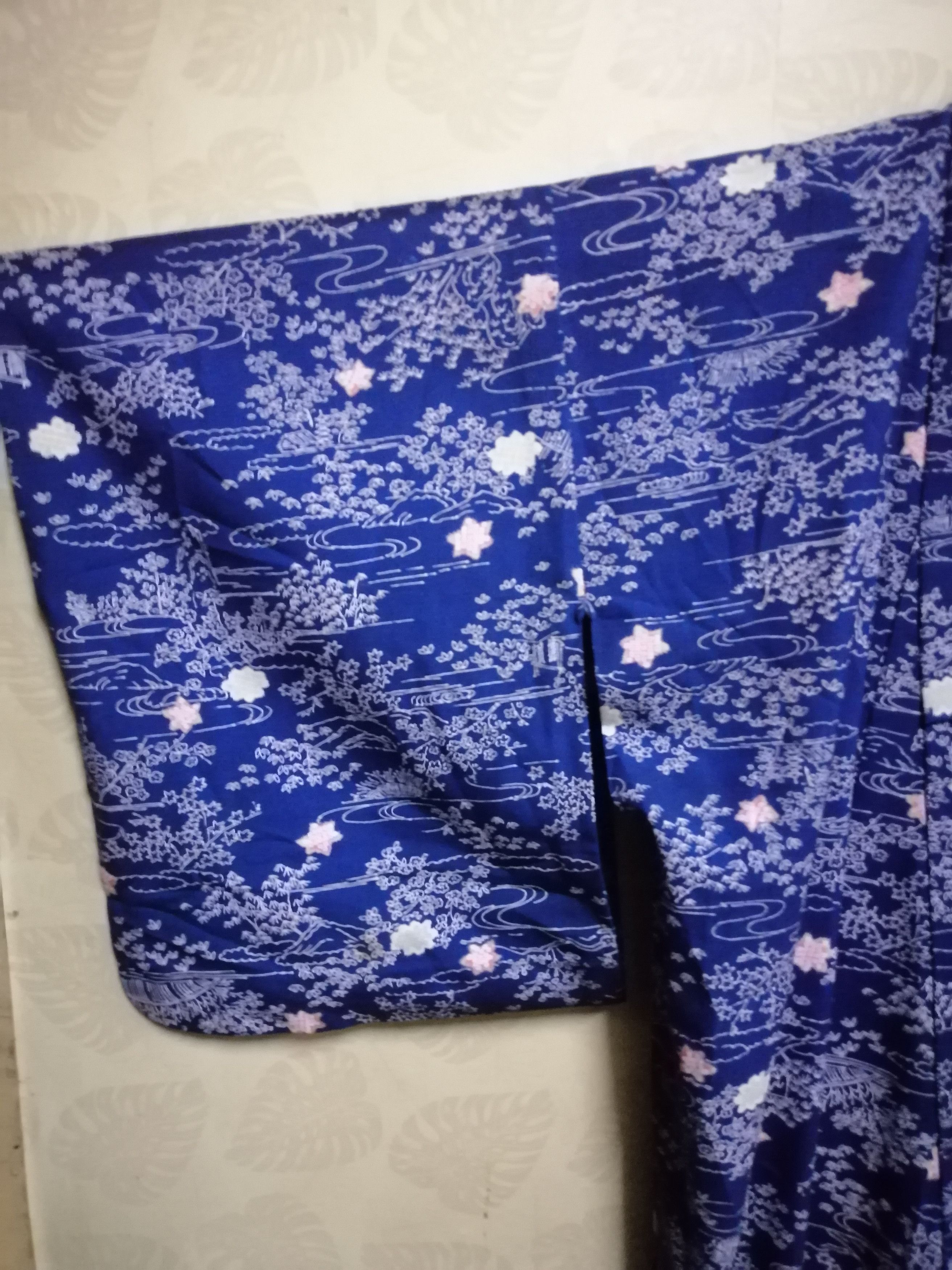 Japanese Brand Vintage classic kimono noragi haori hanten jinbei #KPJ1 Size US L / EU 52-54 / 3 - 2 Thumbnail