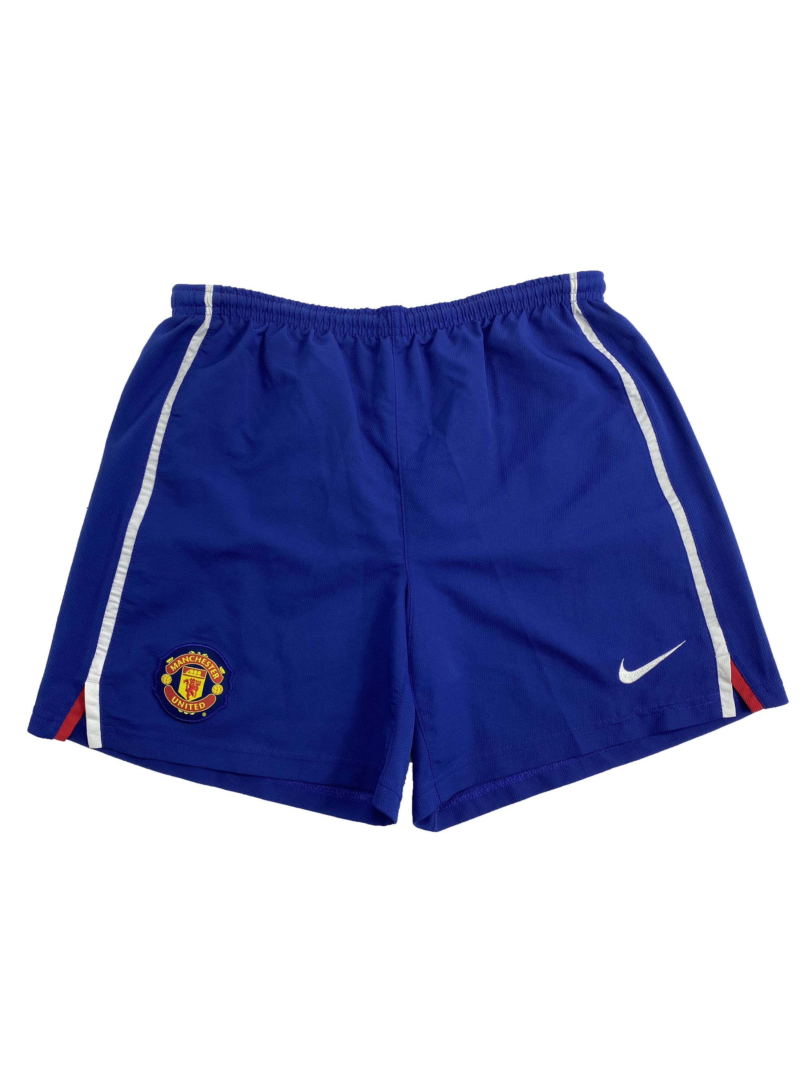 Nike × Vintage Nike 00s Vintage Manchester United Football Shorts Size US 30 / EU 46 - 1 Thumbnail