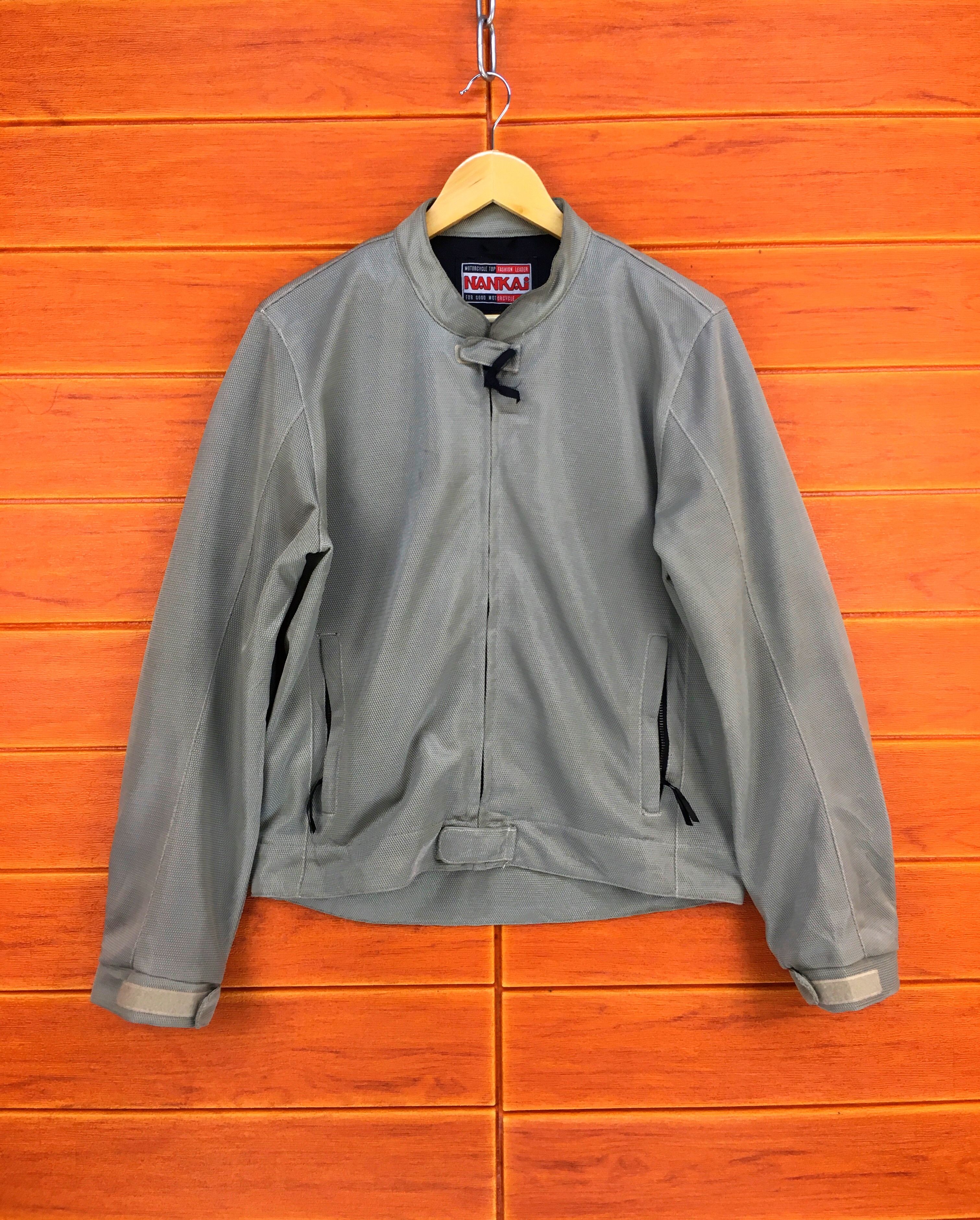 Japanese Brand Vintage 90s NANKAI Japan Motorcycle Jacket Size US M / EU 48-50 / 2 - 2 Thumbnail