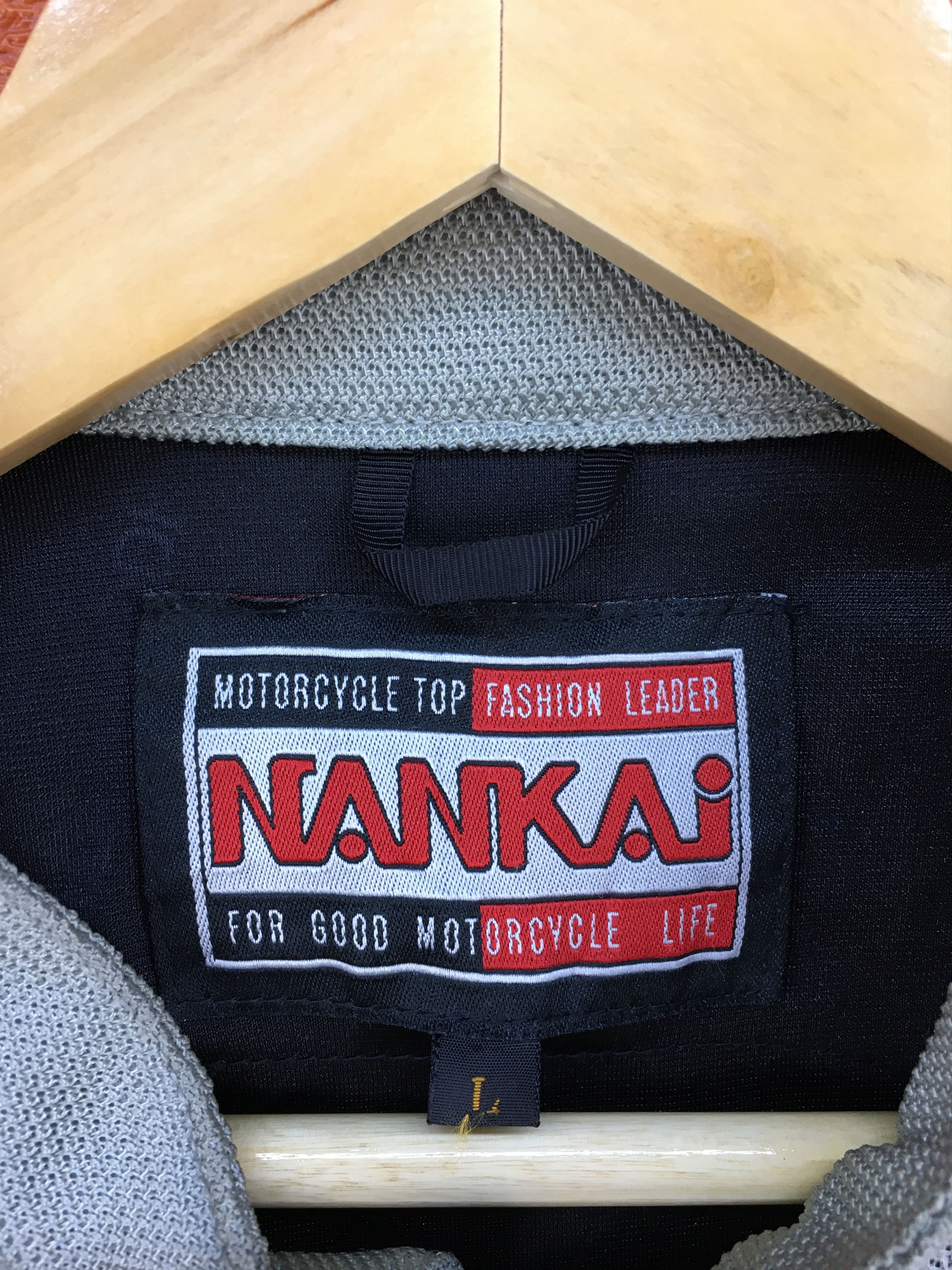 Japanese Brand Vintage 90s NANKAI Japan Motorcycle Jacket Size US M / EU 48-50 / 2 - 8 Thumbnail