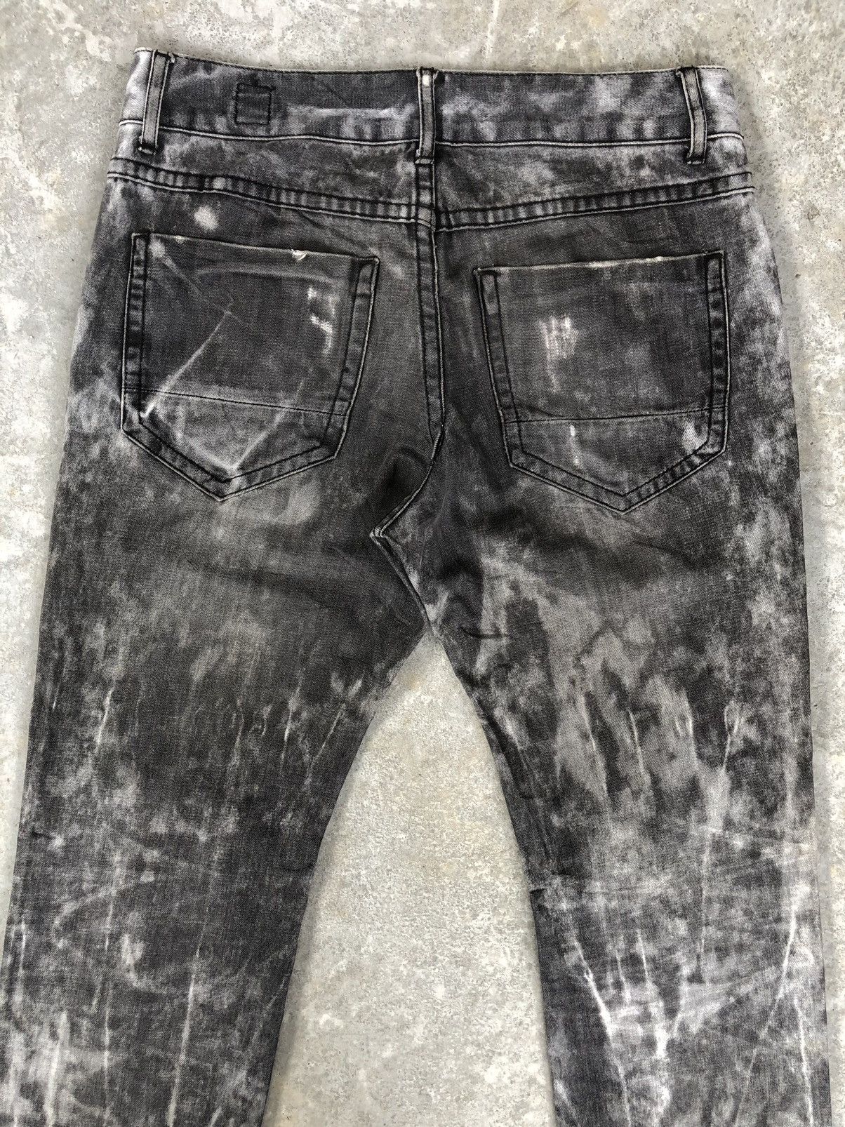 semanticdesign Japanese Semantic Design Acid Wash Jeans Art Denim Size US 32 / EU 48 - 8 Thumbnail