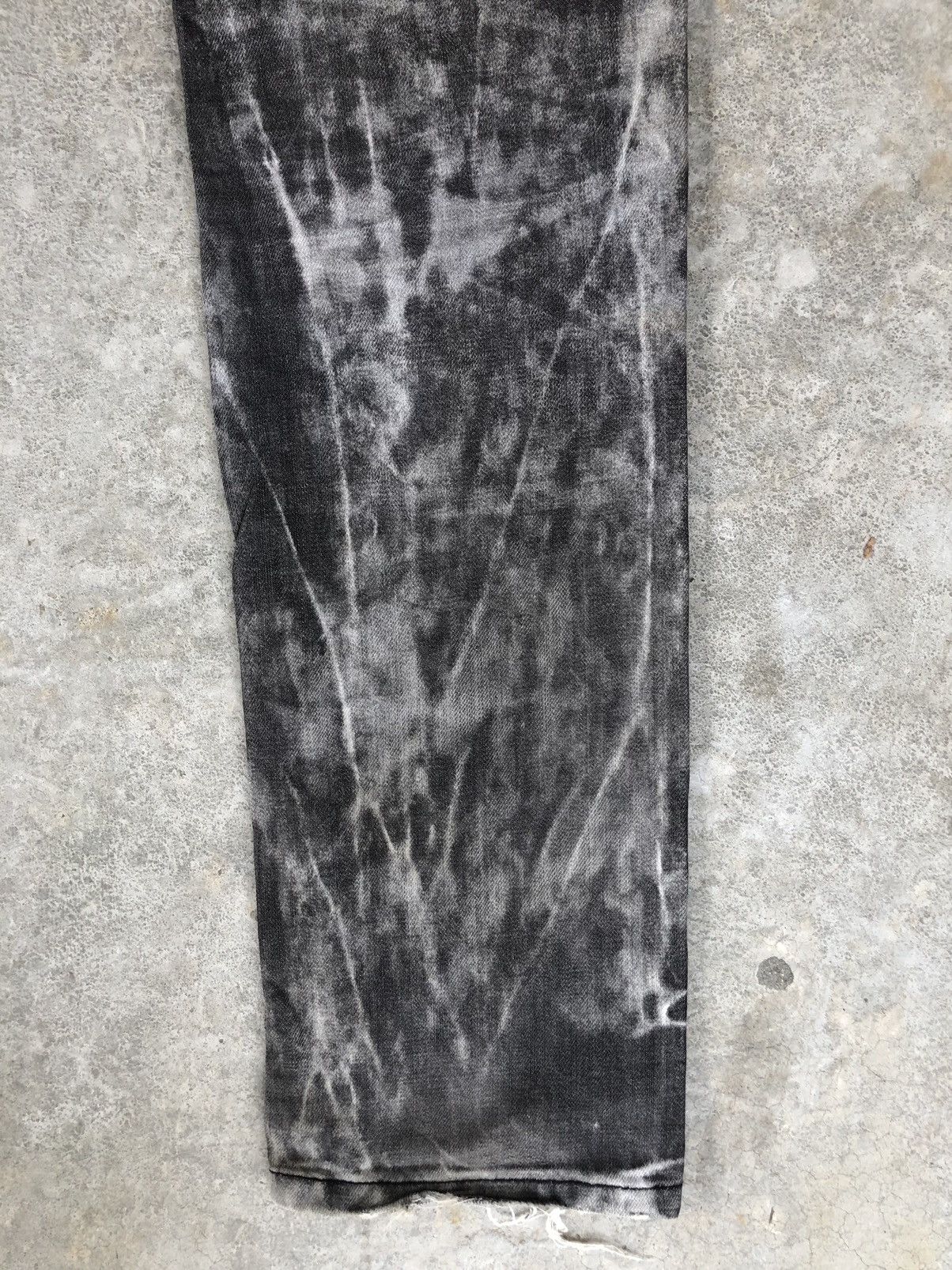 semanticdesign Japanese Semantic Design Acid Wash Jeans Art Denim Size US 32 / EU 48 - 12 Thumbnail