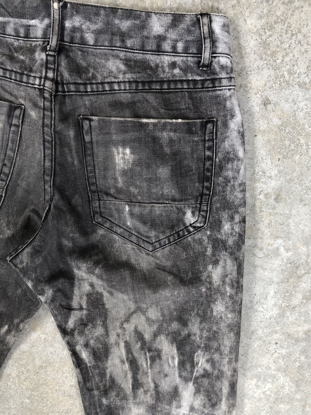 semanticdesign Japanese Semantic Design Acid Wash Jeans Art Denim Size US 32 / EU 48 - 10 Thumbnail