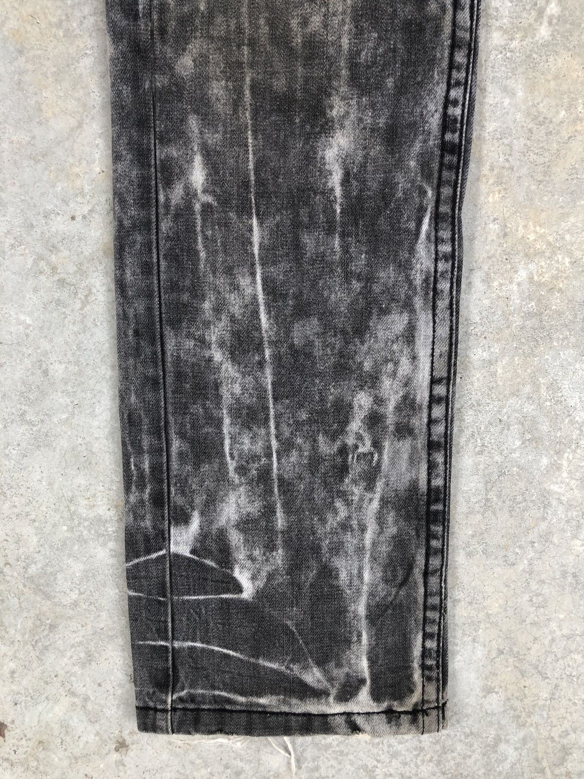 semanticdesign Japanese Semantic Design Acid Wash Jeans Art Denim Size US 32 / EU 48 - 6 Thumbnail