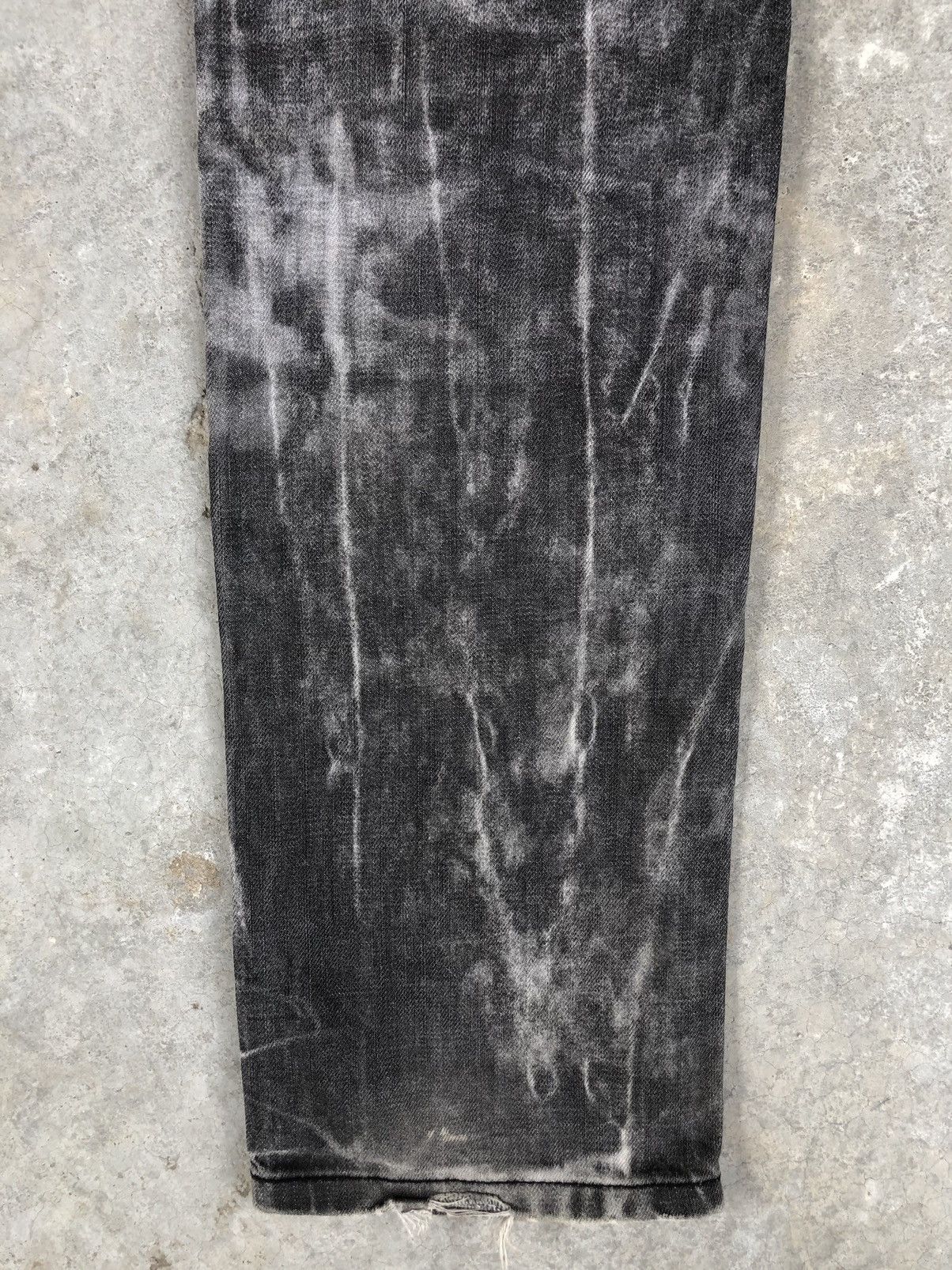 semanticdesign Japanese Semantic Design Acid Wash Jeans Art Denim Size US 32 / EU 48 - 11 Thumbnail