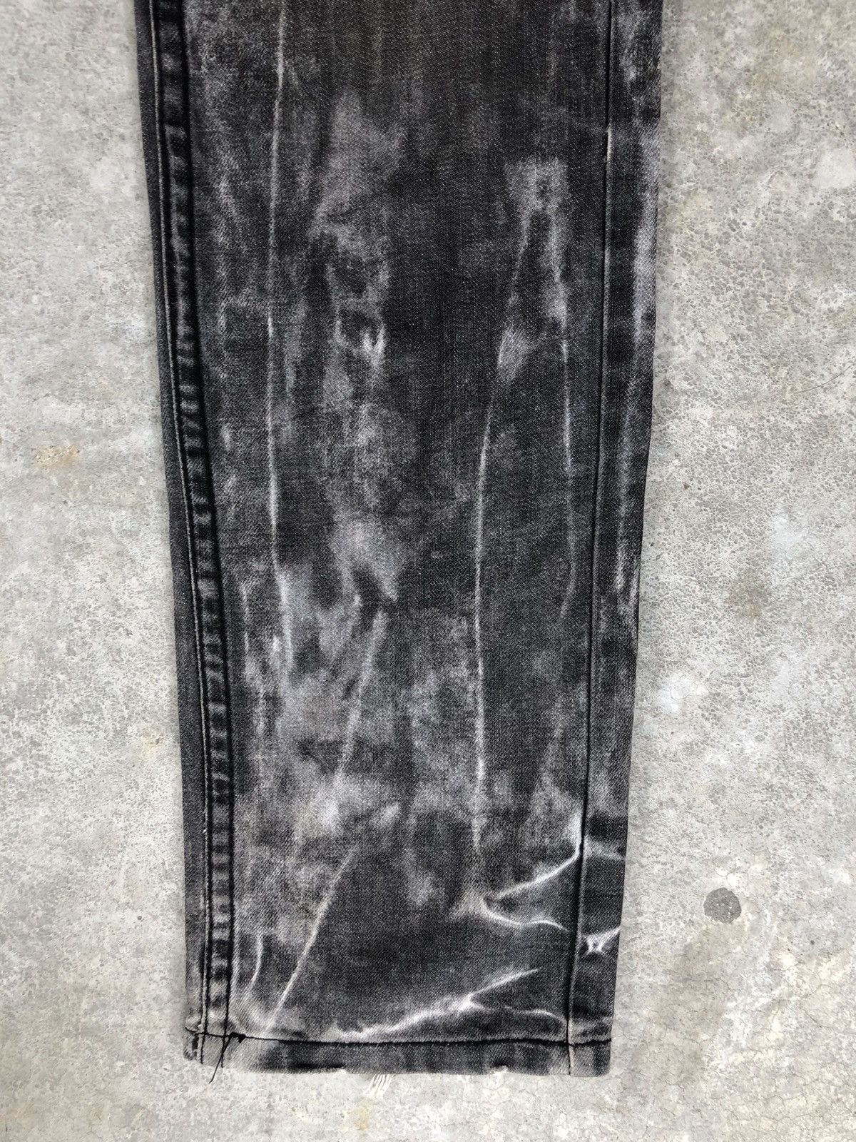 semanticdesign Japanese Semantic Design Acid Wash Jeans Art Denim Size US 32 / EU 48 - 7 Thumbnail