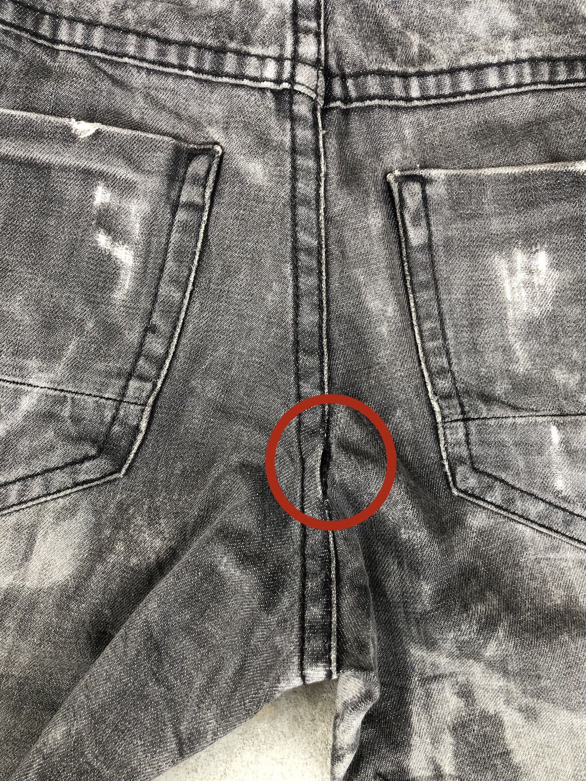 semanticdesign Japanese Semantic Design Acid Wash Jeans Art Denim Size US 32 / EU 48 - 16 Thumbnail