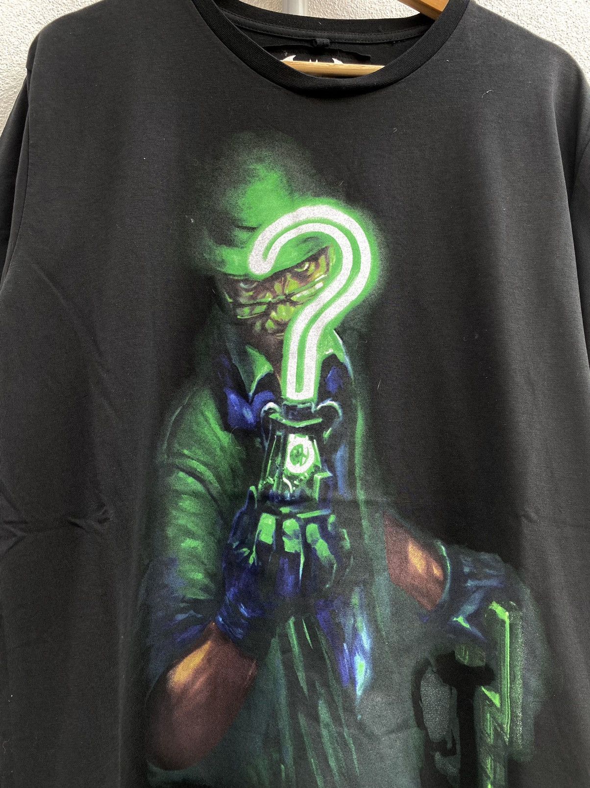 DC Comics Vintage Batman Riddler Arkham City Y2K Size US L / EU 52-54 / 3 - 2 Thumbnail