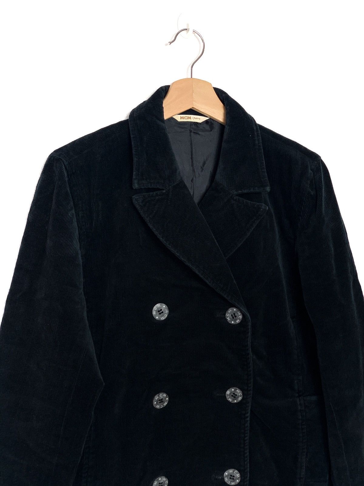 MCM Vintage MCM Corduroy Velvet Jacket/Coat Size M / US 6-8 / IT 42-44 - 3 Thumbnail