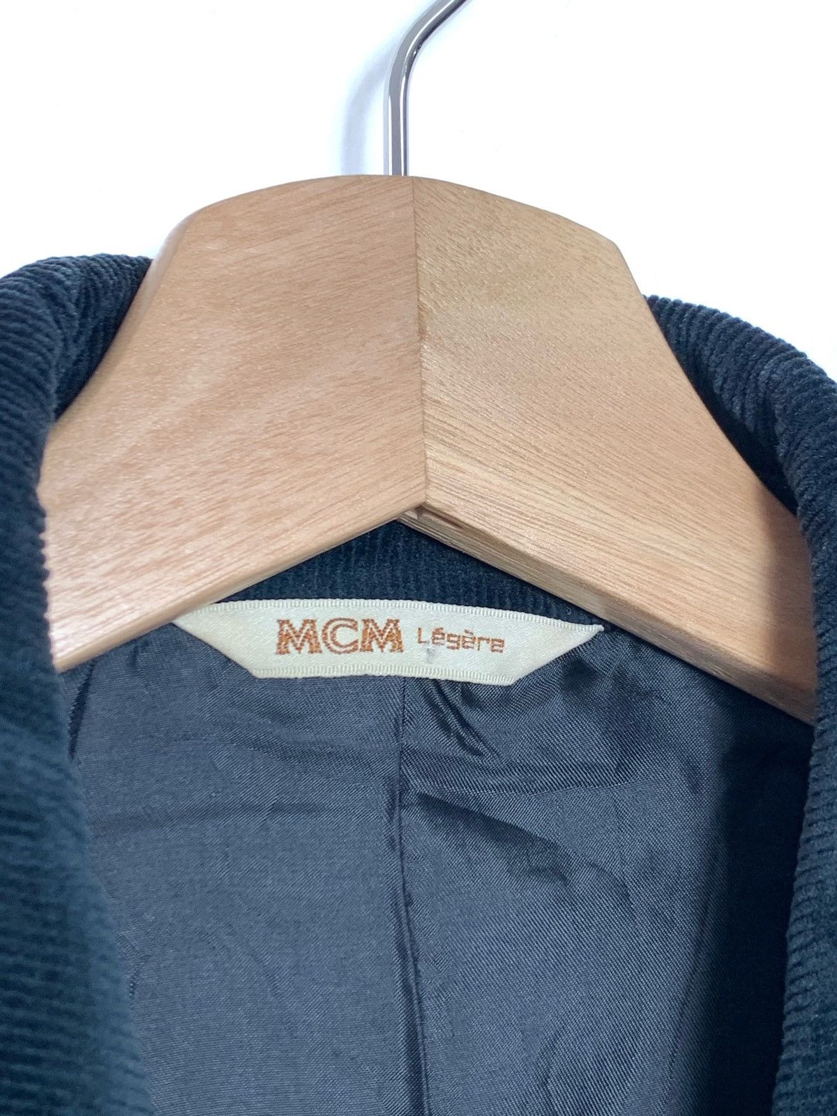 MCM Vintage MCM Corduroy Velvet Jacket/Coat Size M / US 6-8 / IT 42-44 - 5 Thumbnail