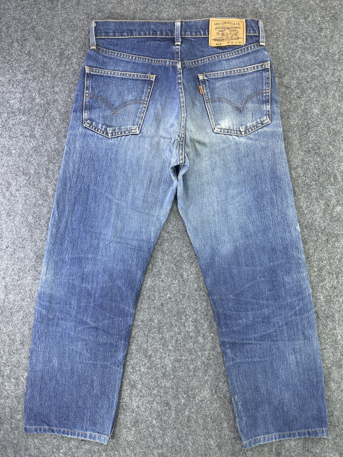 Levi's 90’s Vintage Levis 612 Orange Tabs Jeans - J803 Size US 30 / EU 46 - 2 Thumbnail