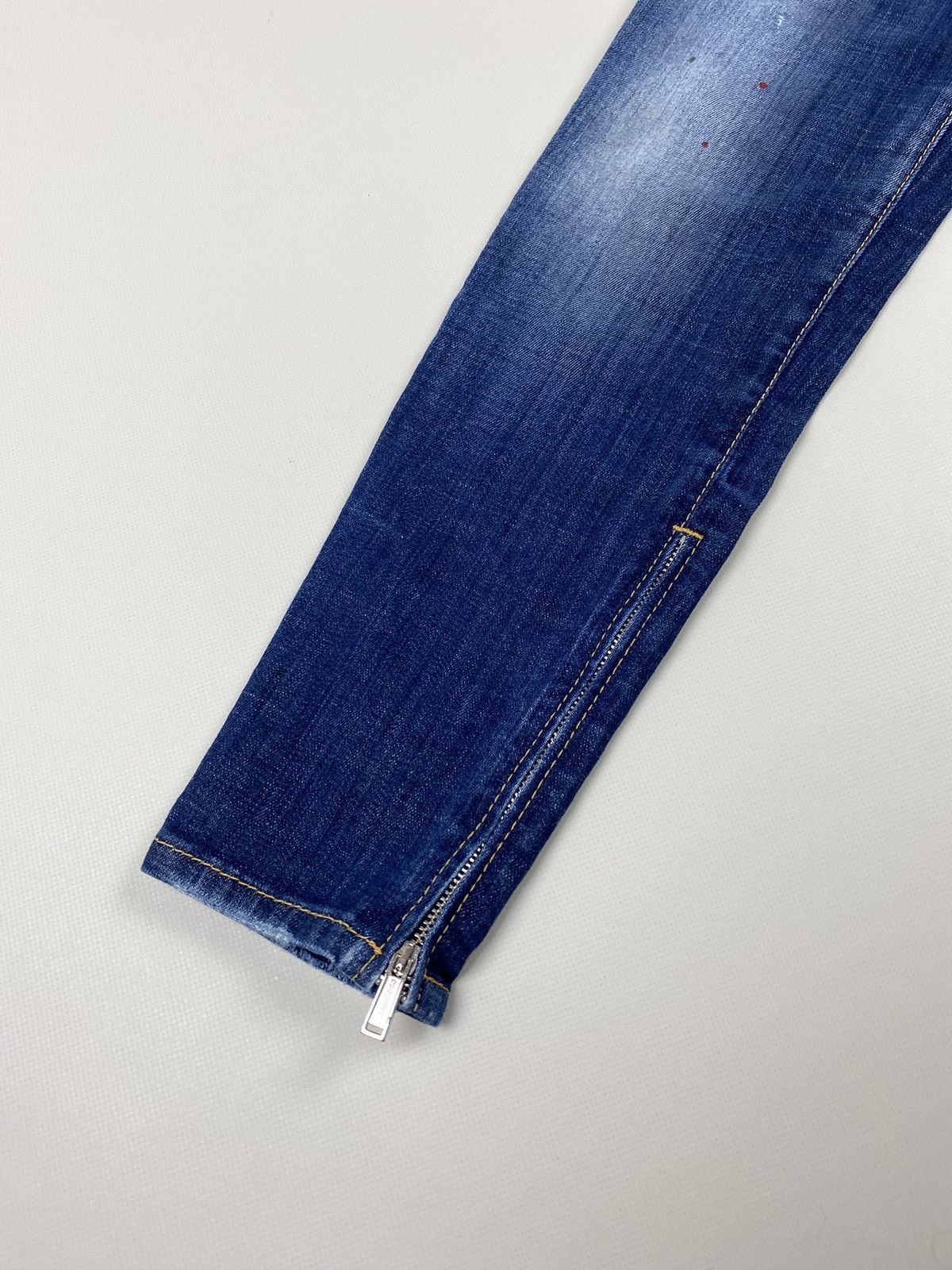 Dsquared2 Dsquared 2 ladies ankle zip denim jeans size 42 Size 28" / US 6 / IT 42 - 8 Thumbnail